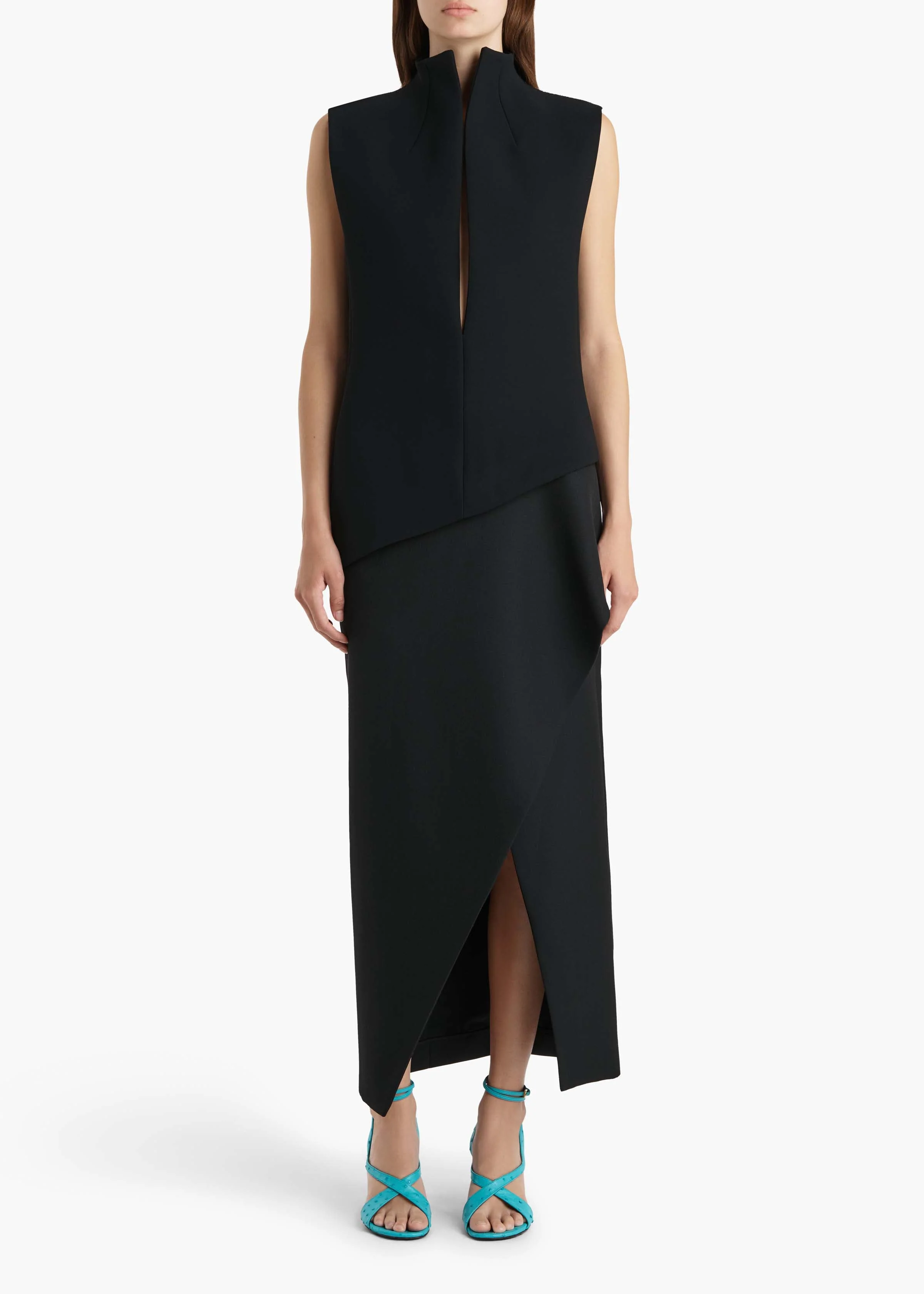Khaite - Von Top in Black - Image 9