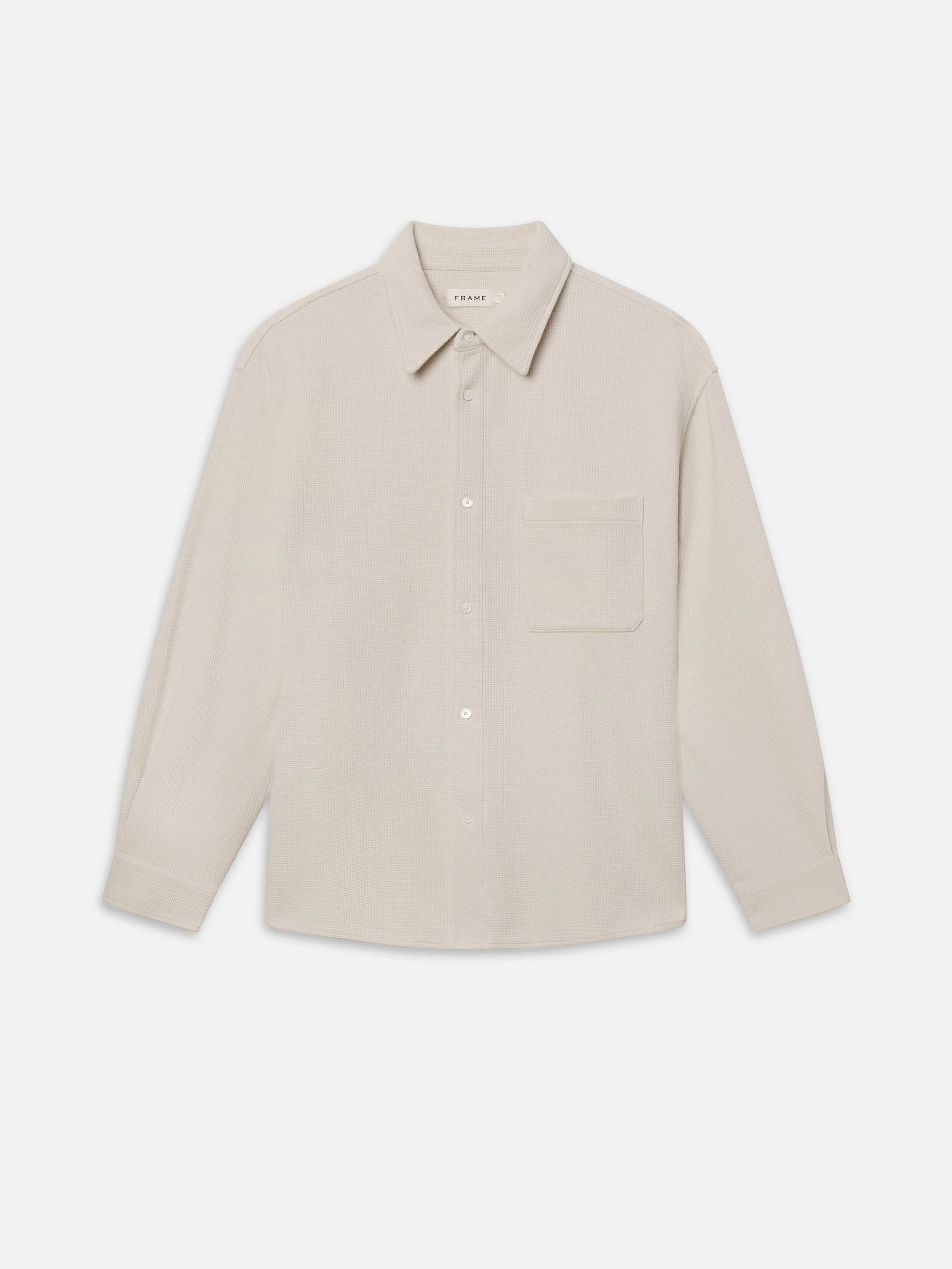 FRAME - Waffle Textured Shirt