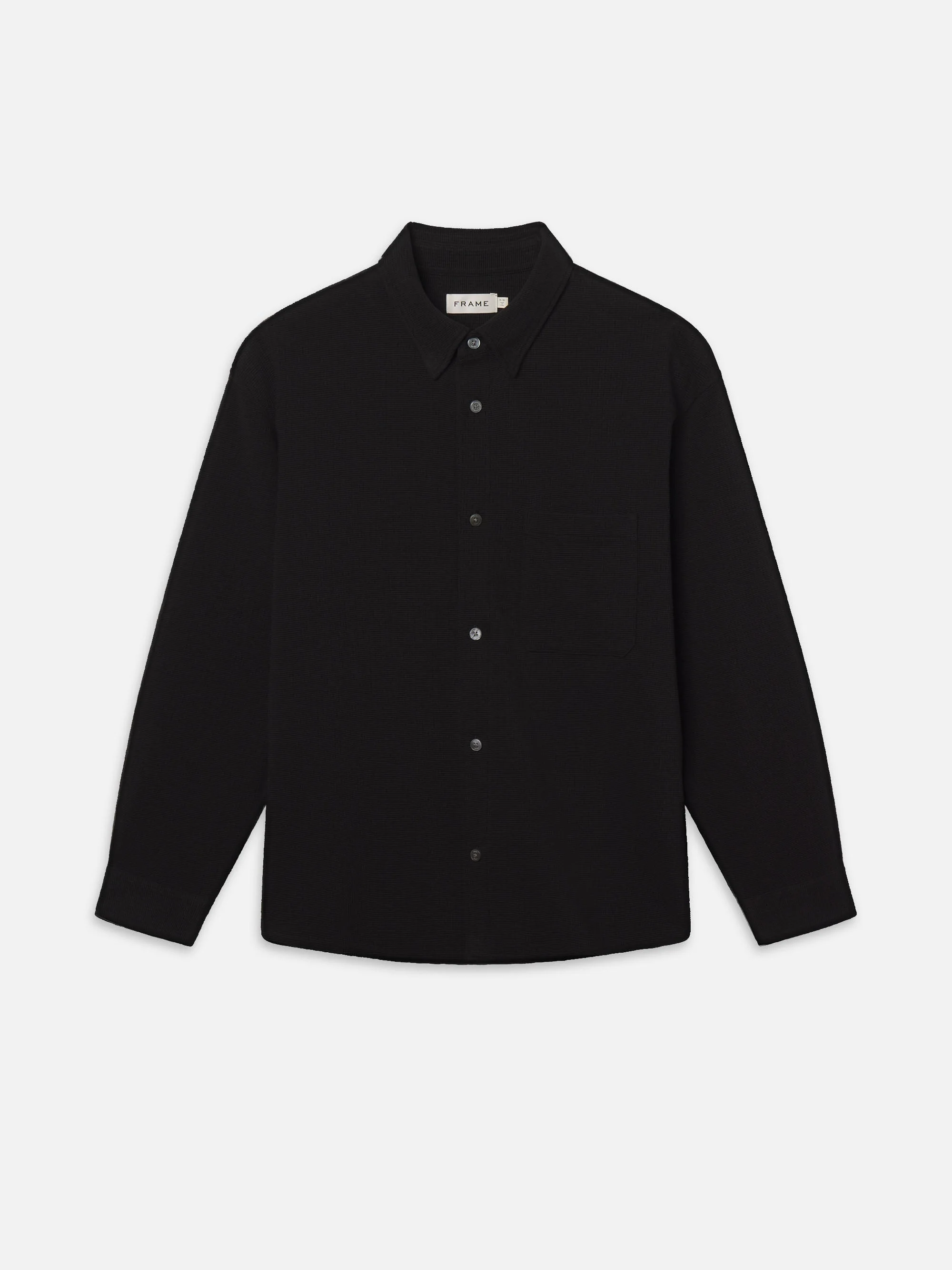 FRAME - Waffle Textured Shirt - Image 2