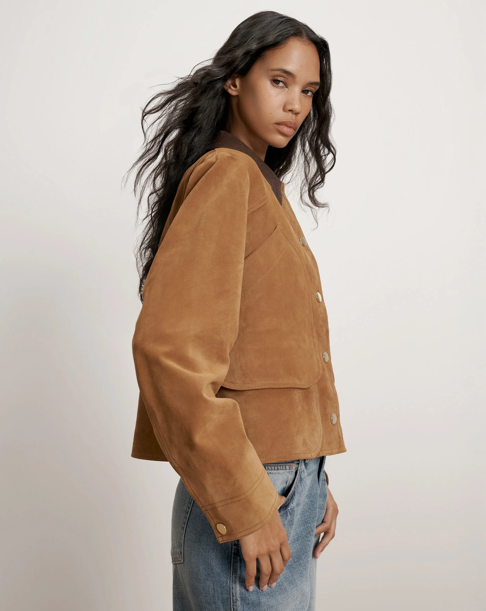 Veronica Beard - Walters Suede Jacket
