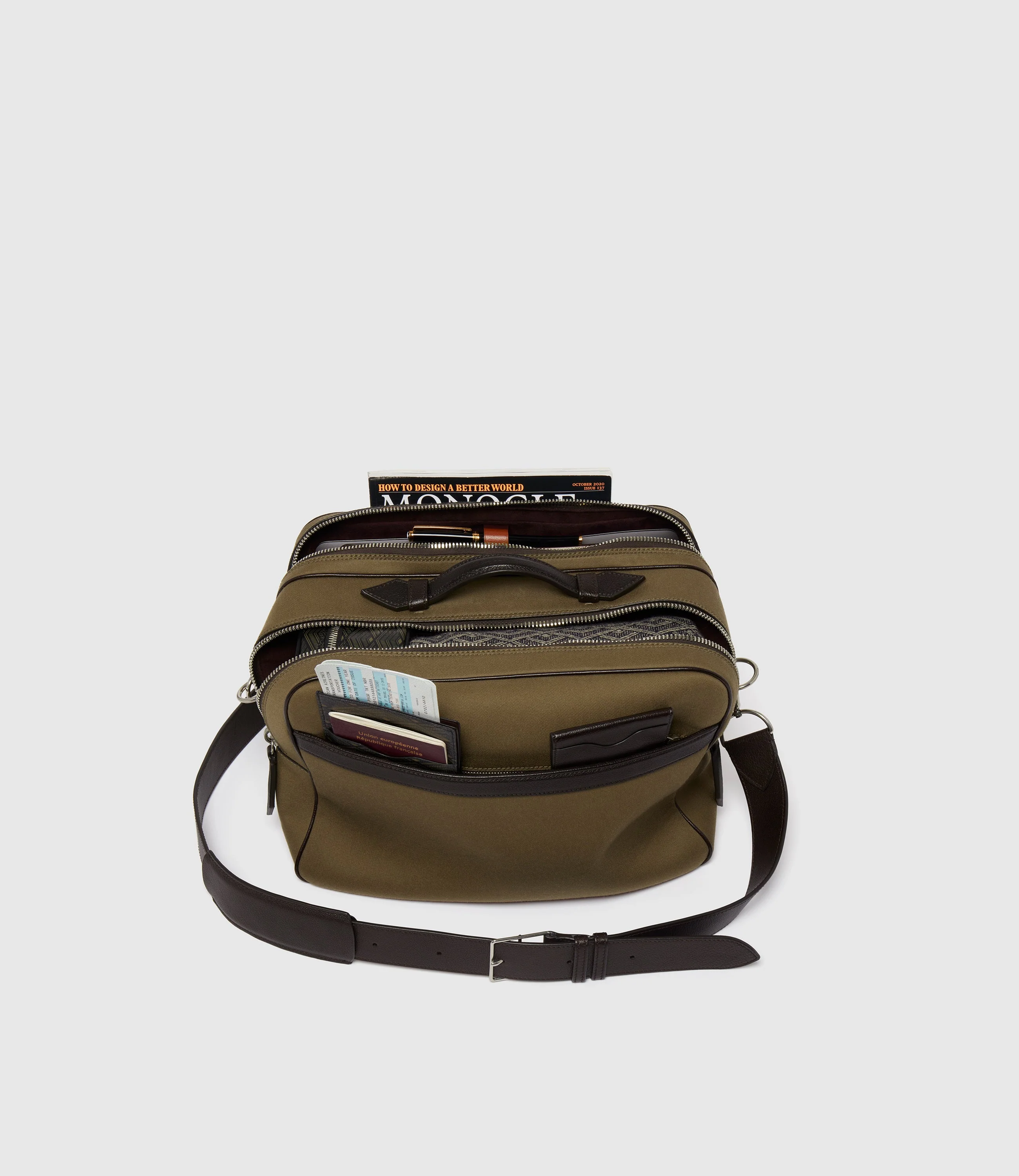 Metier - Wanderer Messenger Military Twill Khaki - Image 3