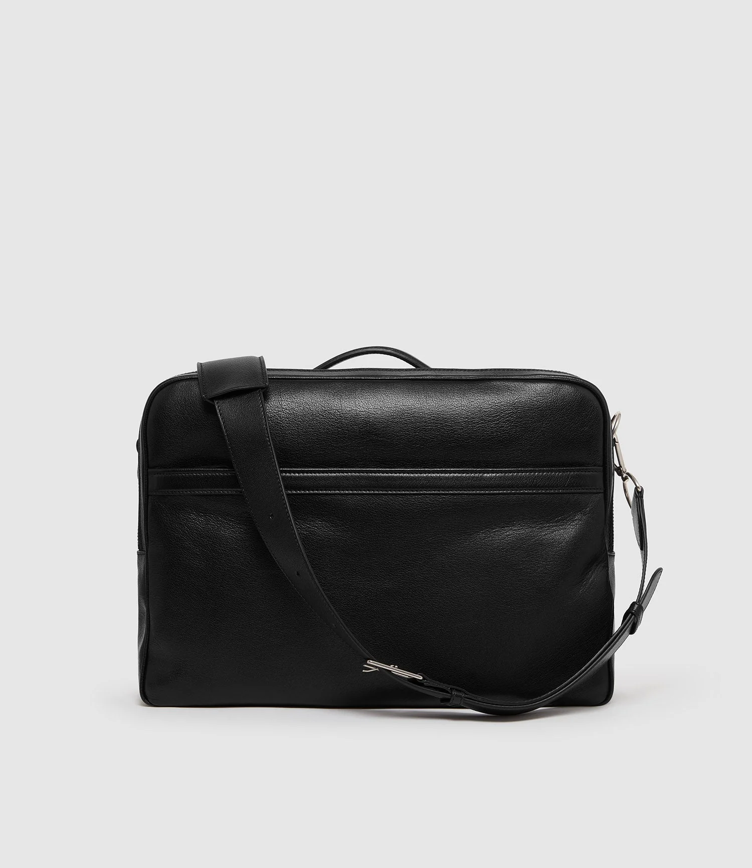 Metier - Wanderer Slim Briefcase Buffalo Black