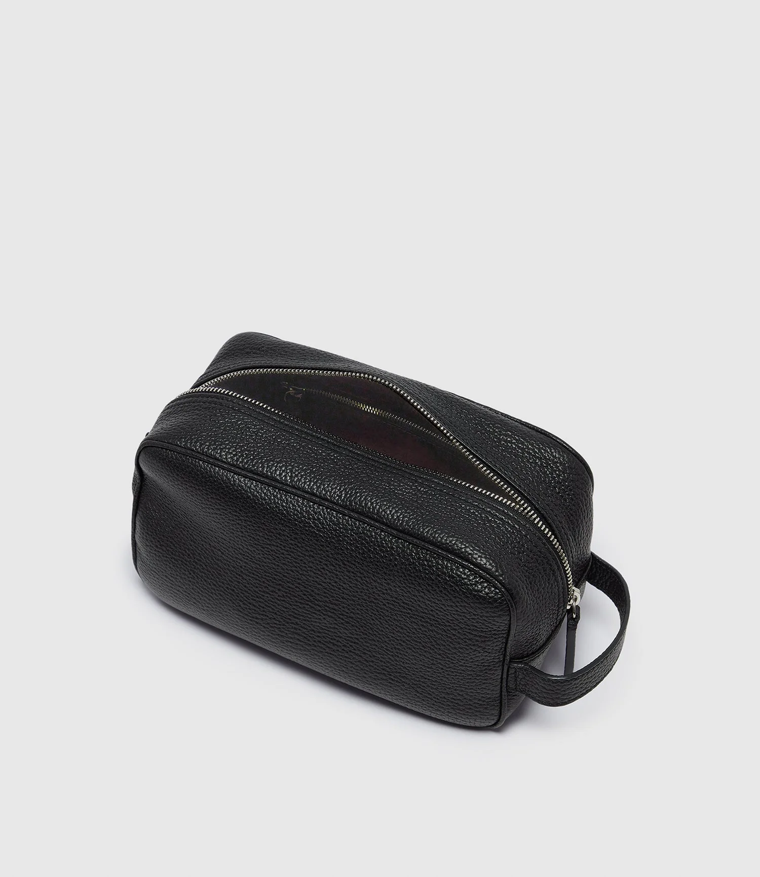 Metier - Wash Bag Full Grain Black - Image 3