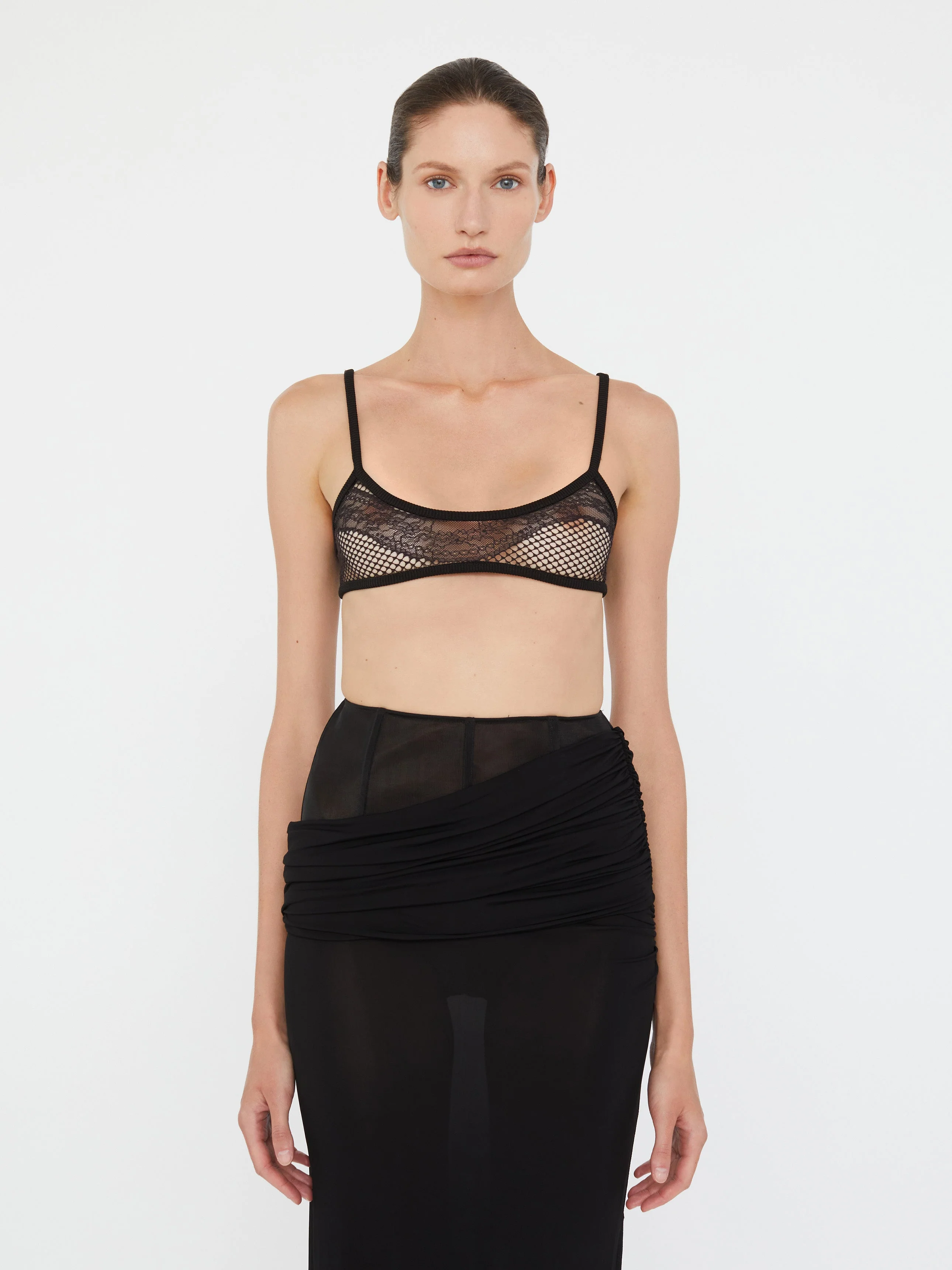 Christopher Esber - Wave Lace Bralette