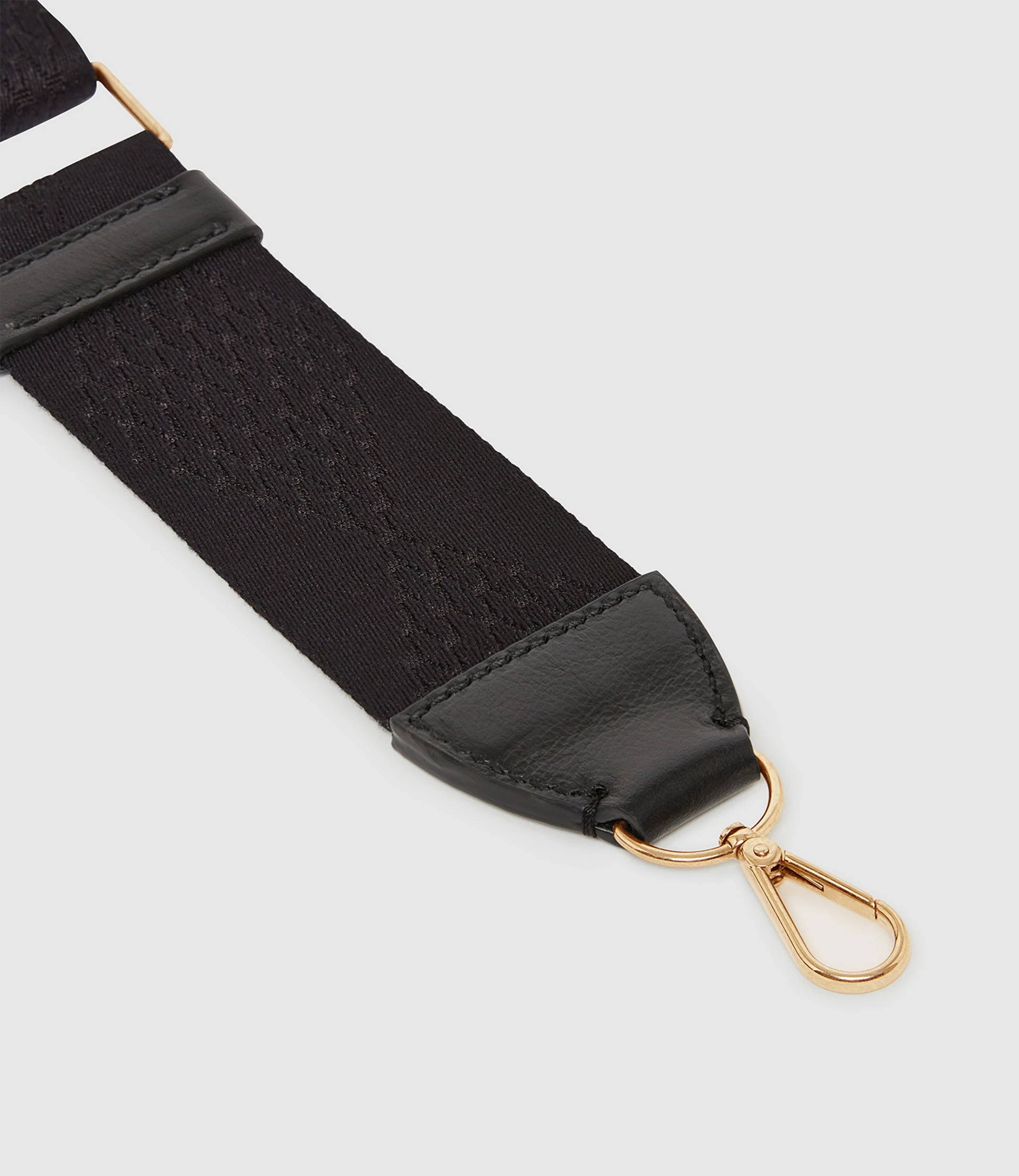 Metier - Webbing Strap Black With Gold Hardware - Image 3