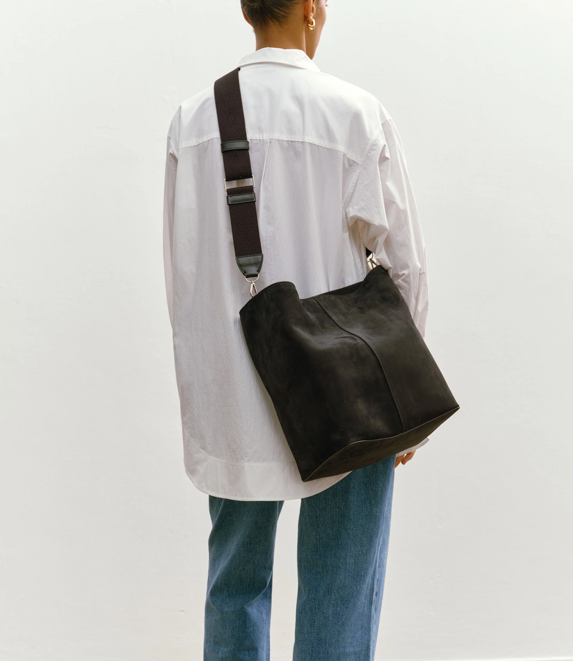 Metier - Webbing Strap Black With Silver Hardware - Image 3