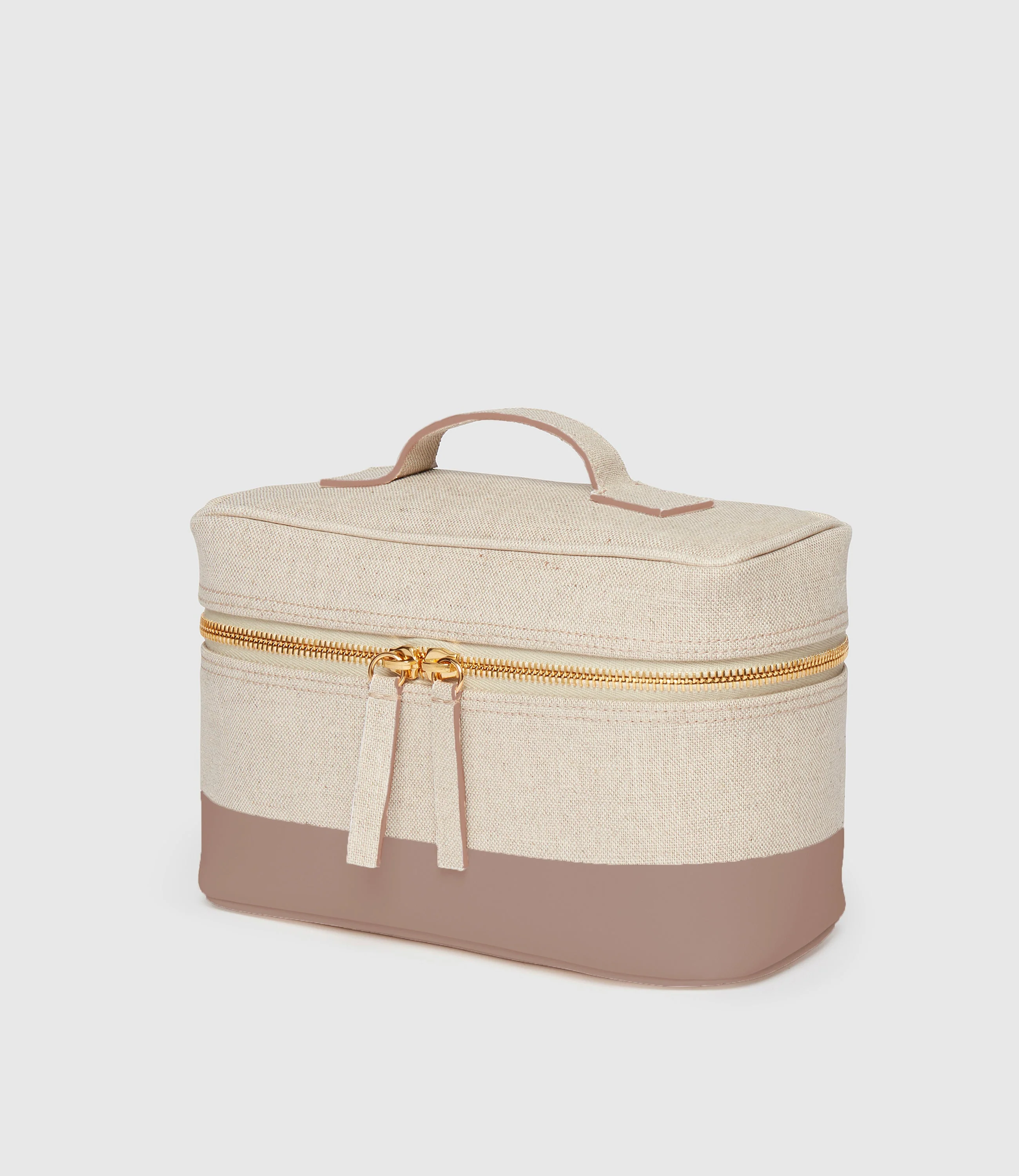 Metier - Westman Atelier By Métier Makeup Train Case Natural Linen with Desert - Image 3