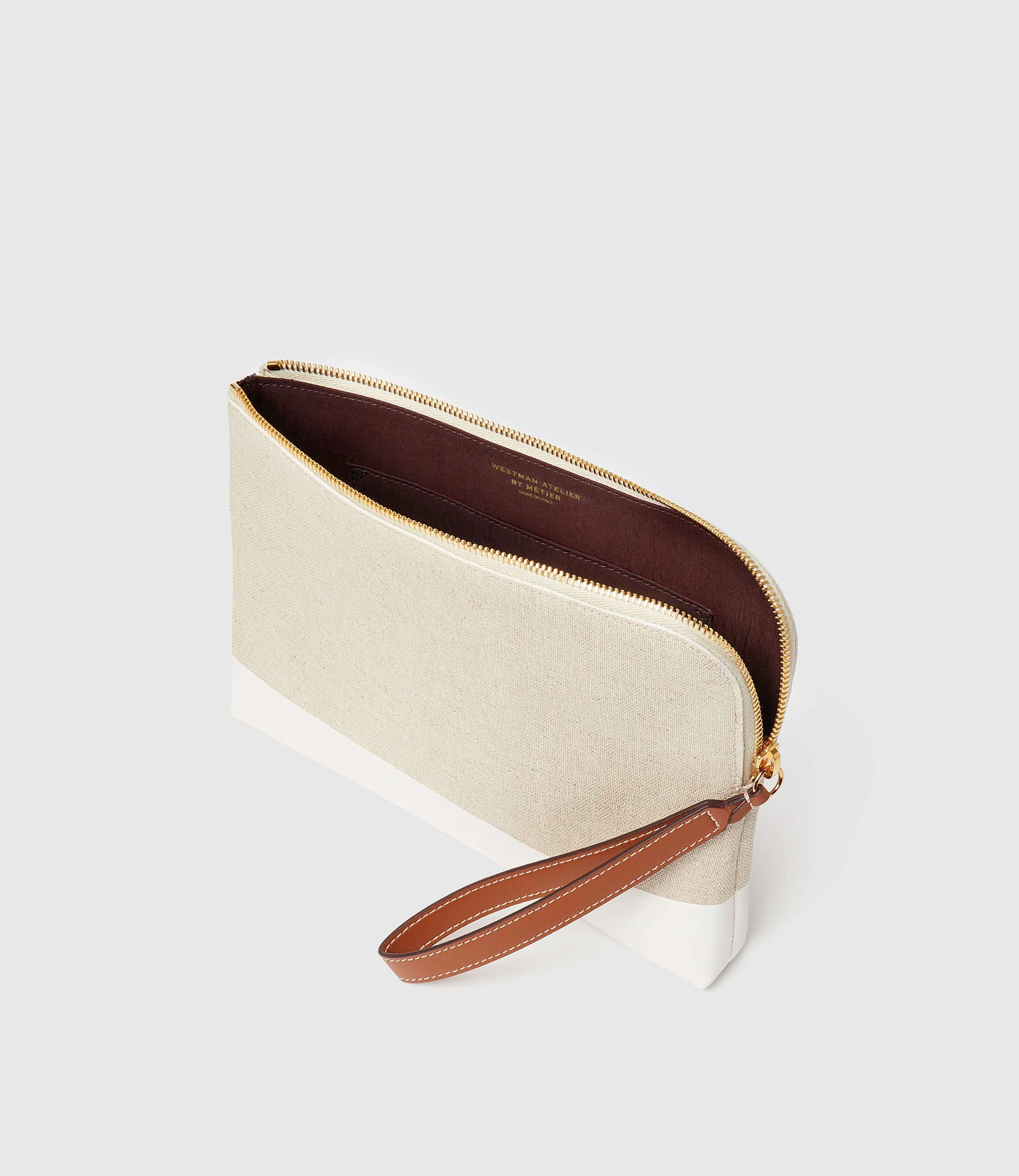Metier - Westman Atelier By Métier Midi Makeup Pouch Linen - Image 3