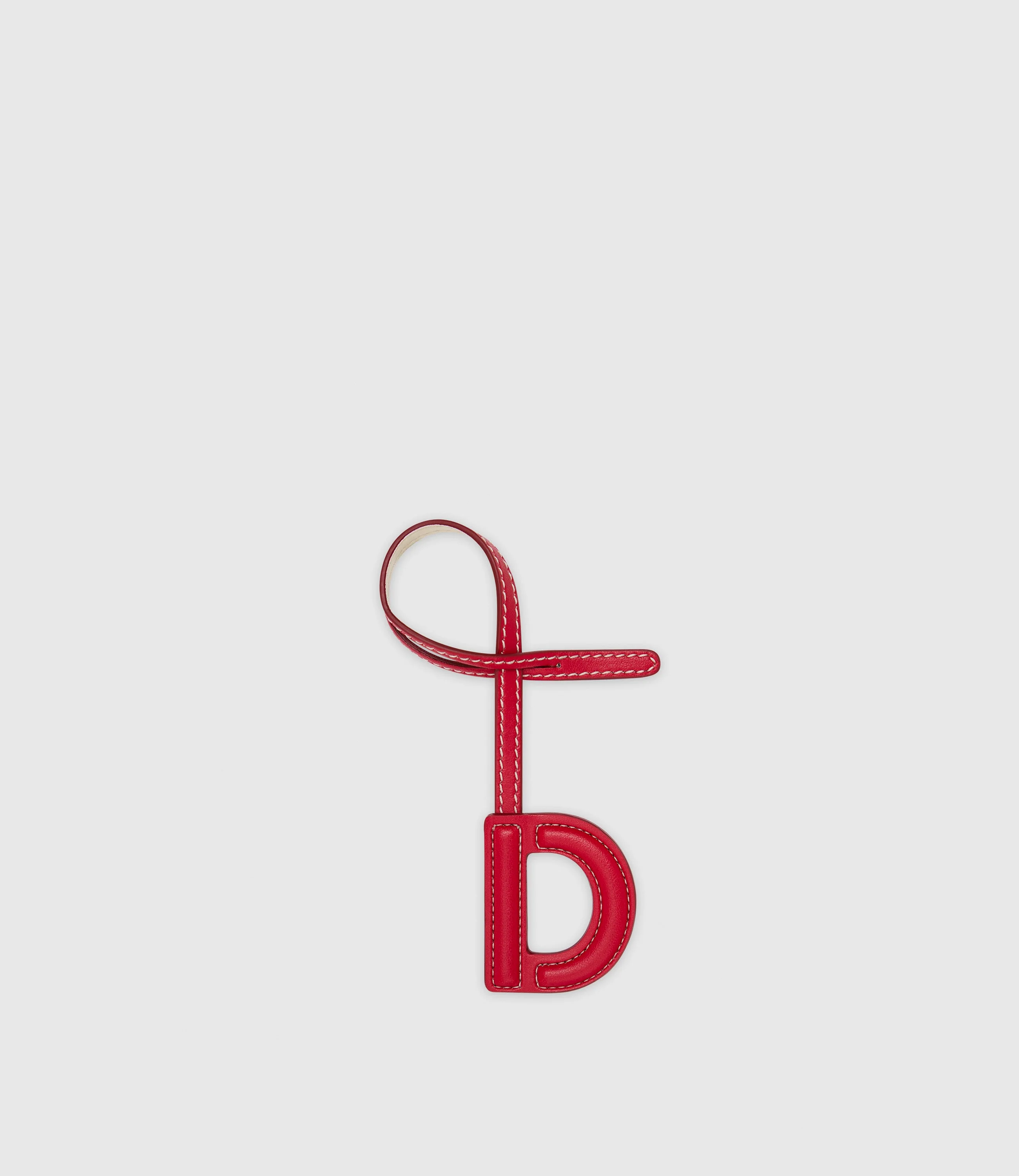 Metier - Westman Atelier By Métier Personalisation Letter Charm Apple Leather Red and White - Image 6