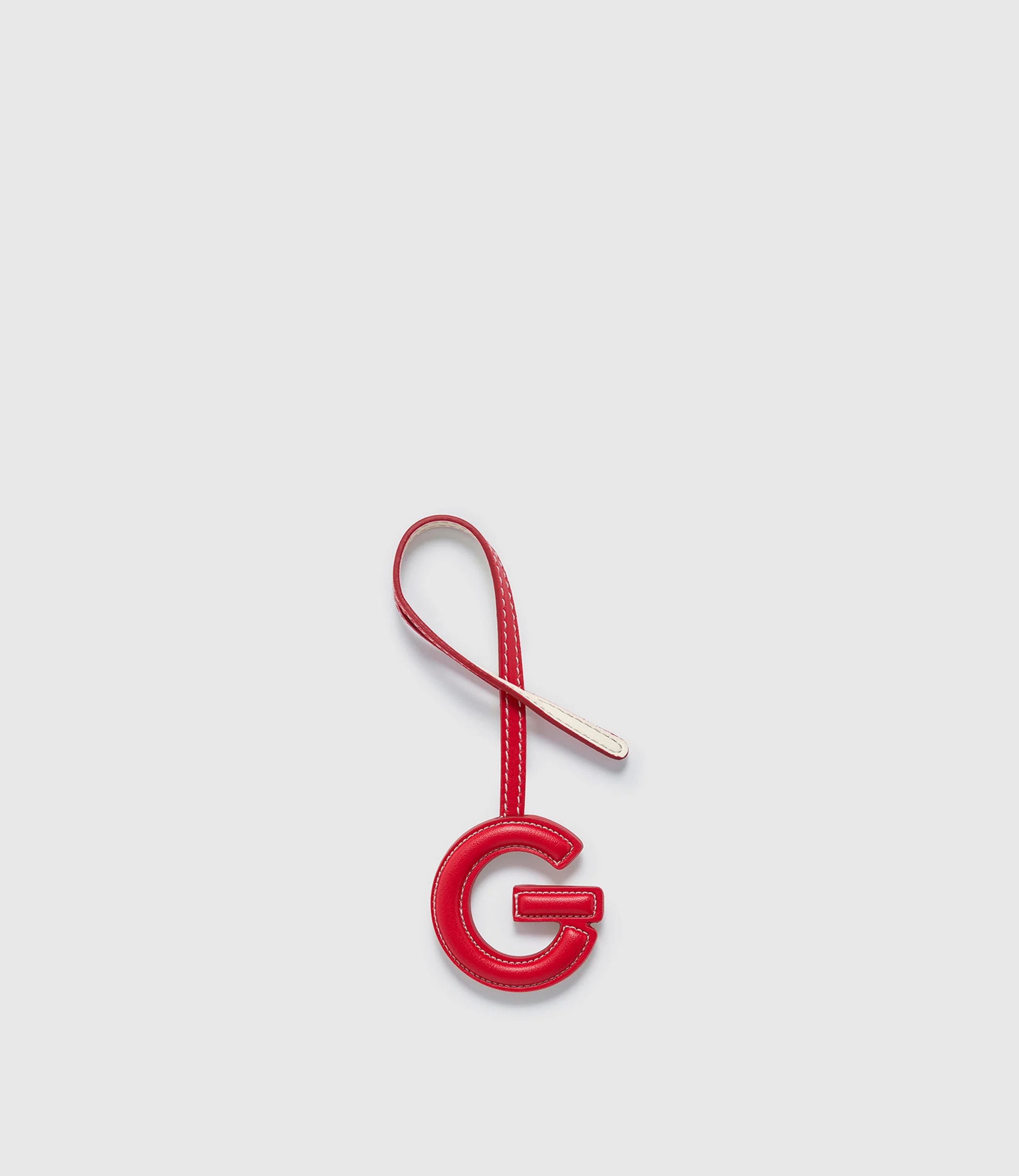 Metier - Westman Atelier By Métier Personalisation Letter Charm Apple Leather Red and White - Image 9