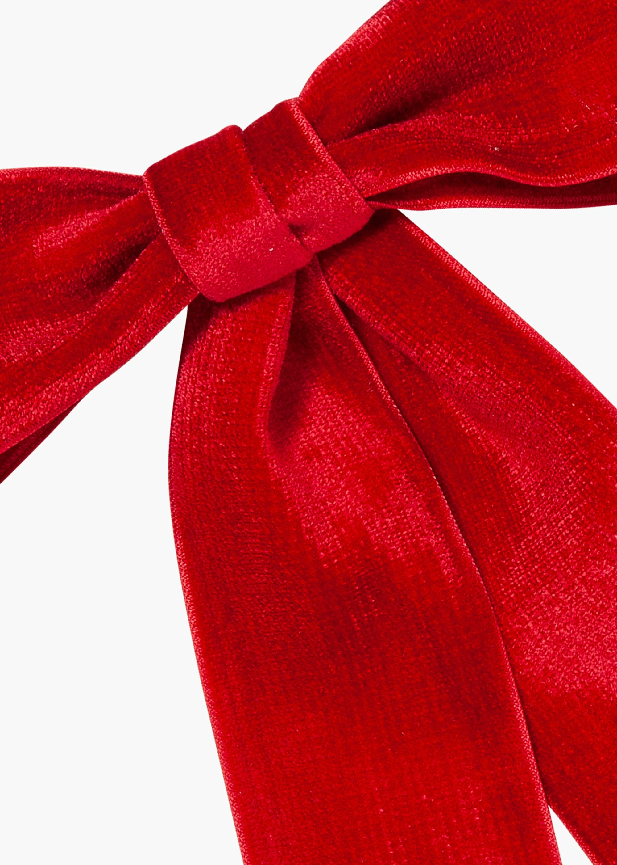 Jennifer Behr - Wide Velvet Bow Barrette - Image 5