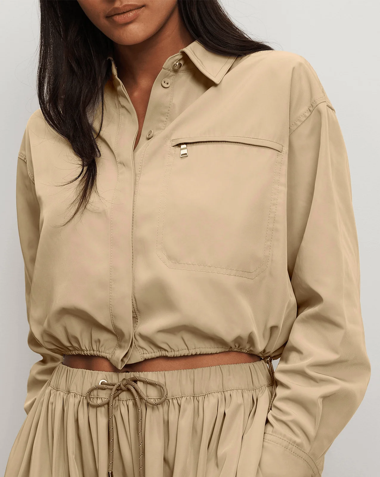 Veronica Beard - Wilfred Bungee Button - Down Shirt - Image 6