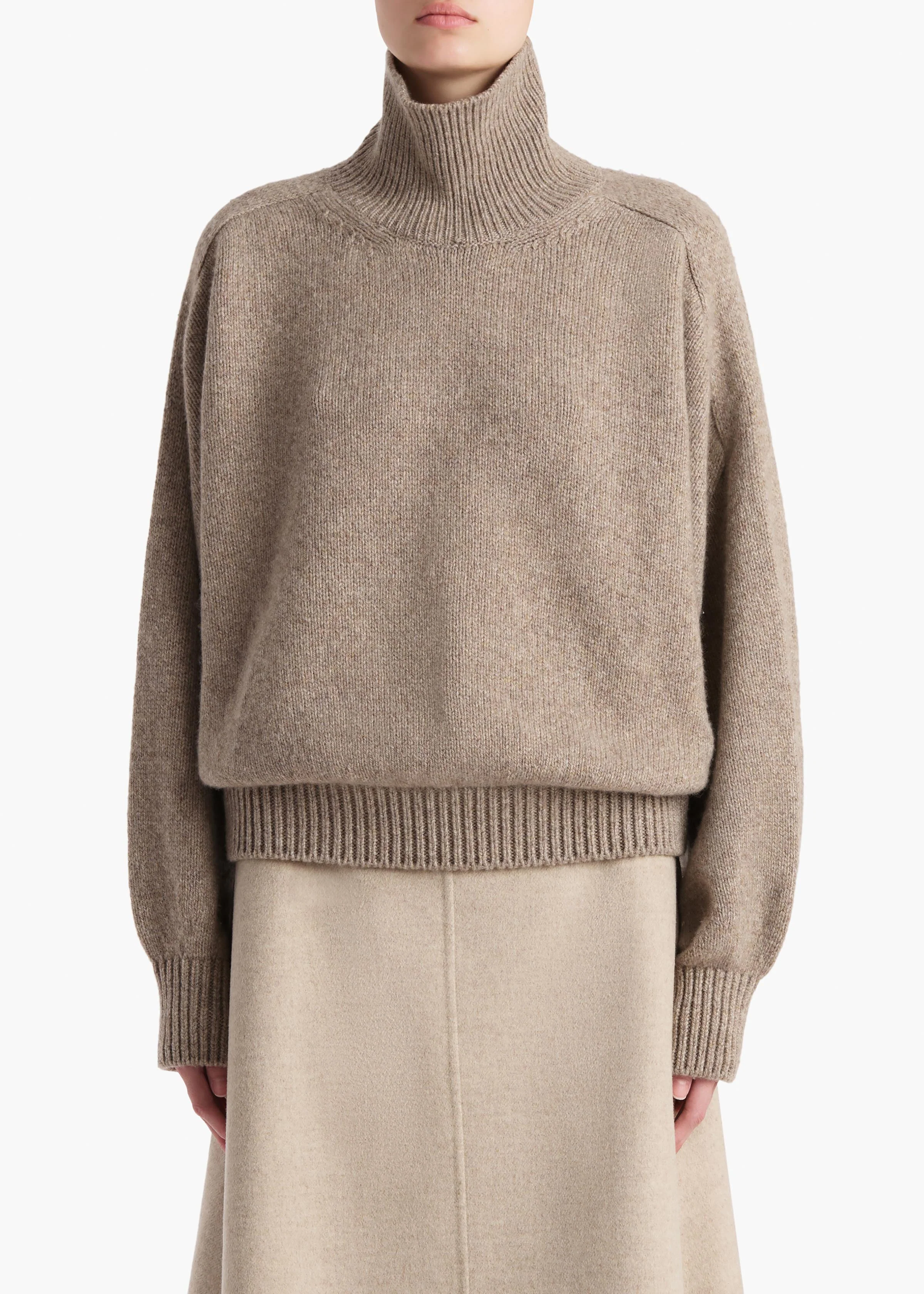Khaite - Willem Sweater in Sepia - Image 10