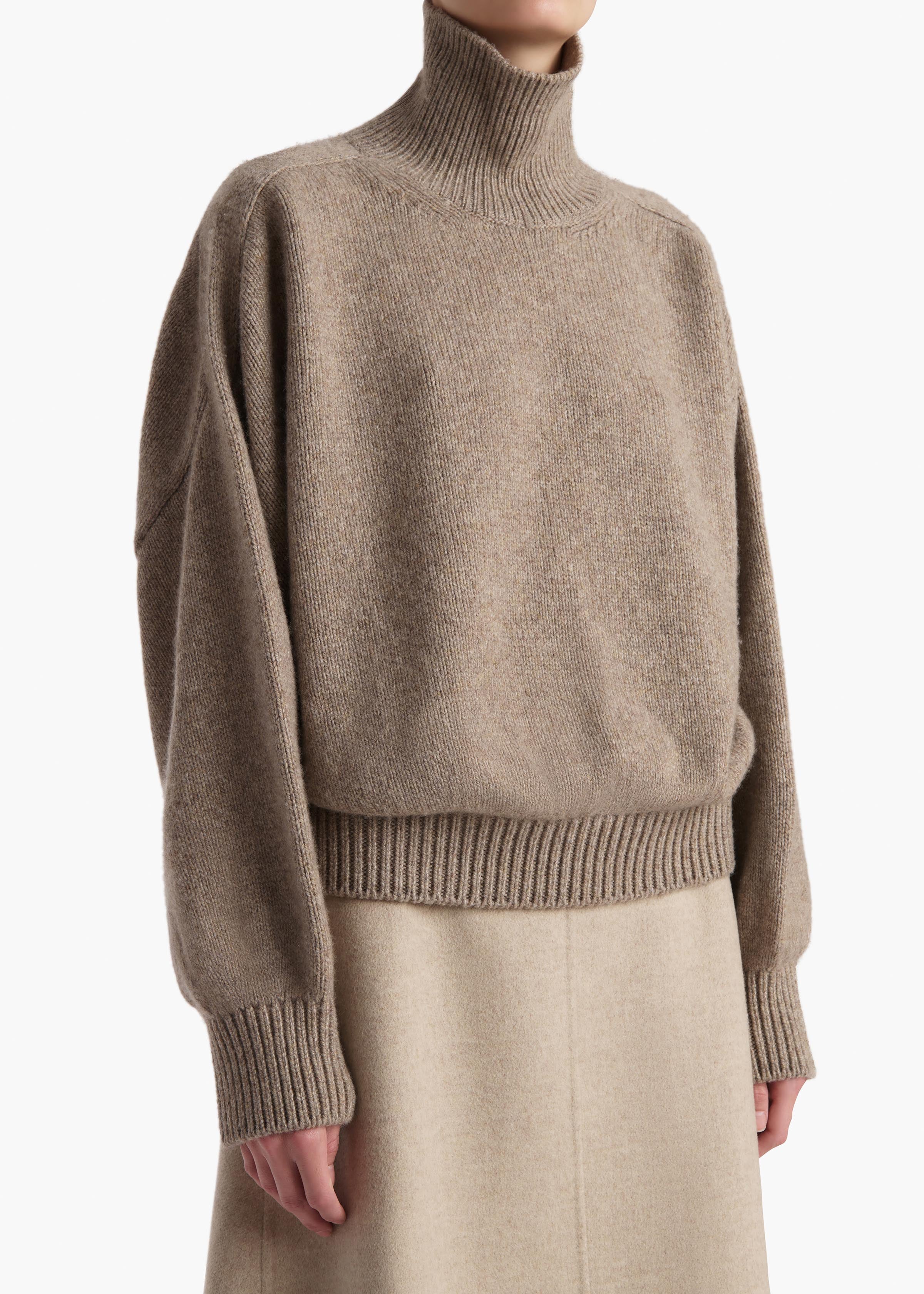 Khaite - Willem Sweater in Sepia - Image 12