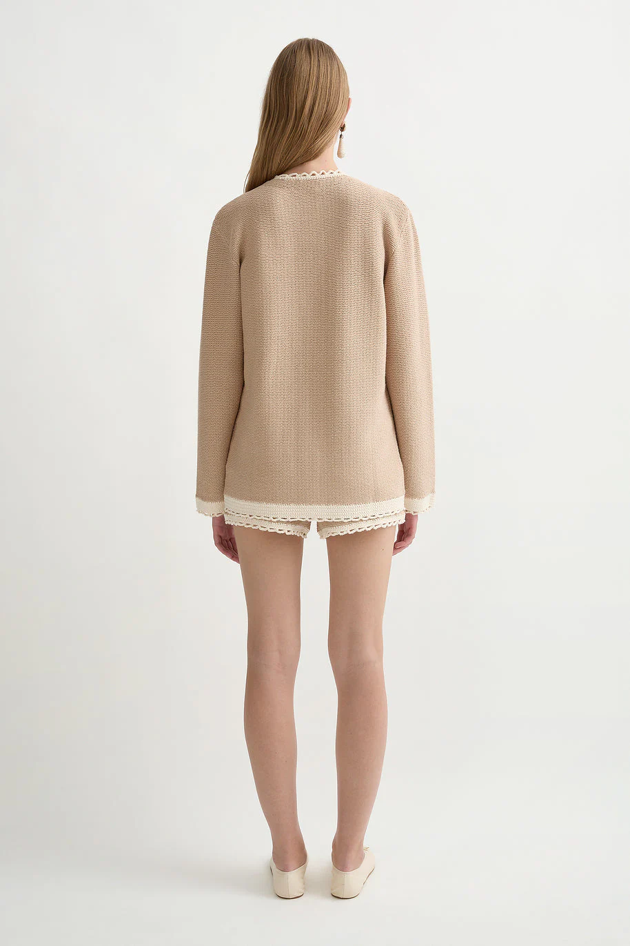 Posse - WILLOW CARDIGAN - TAUPE - Image 4