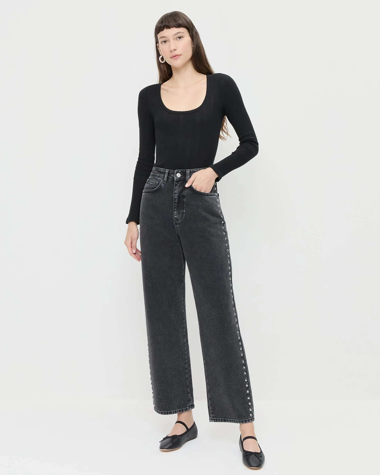 Loeffler Randall - Winona Denim Pant - Image 5