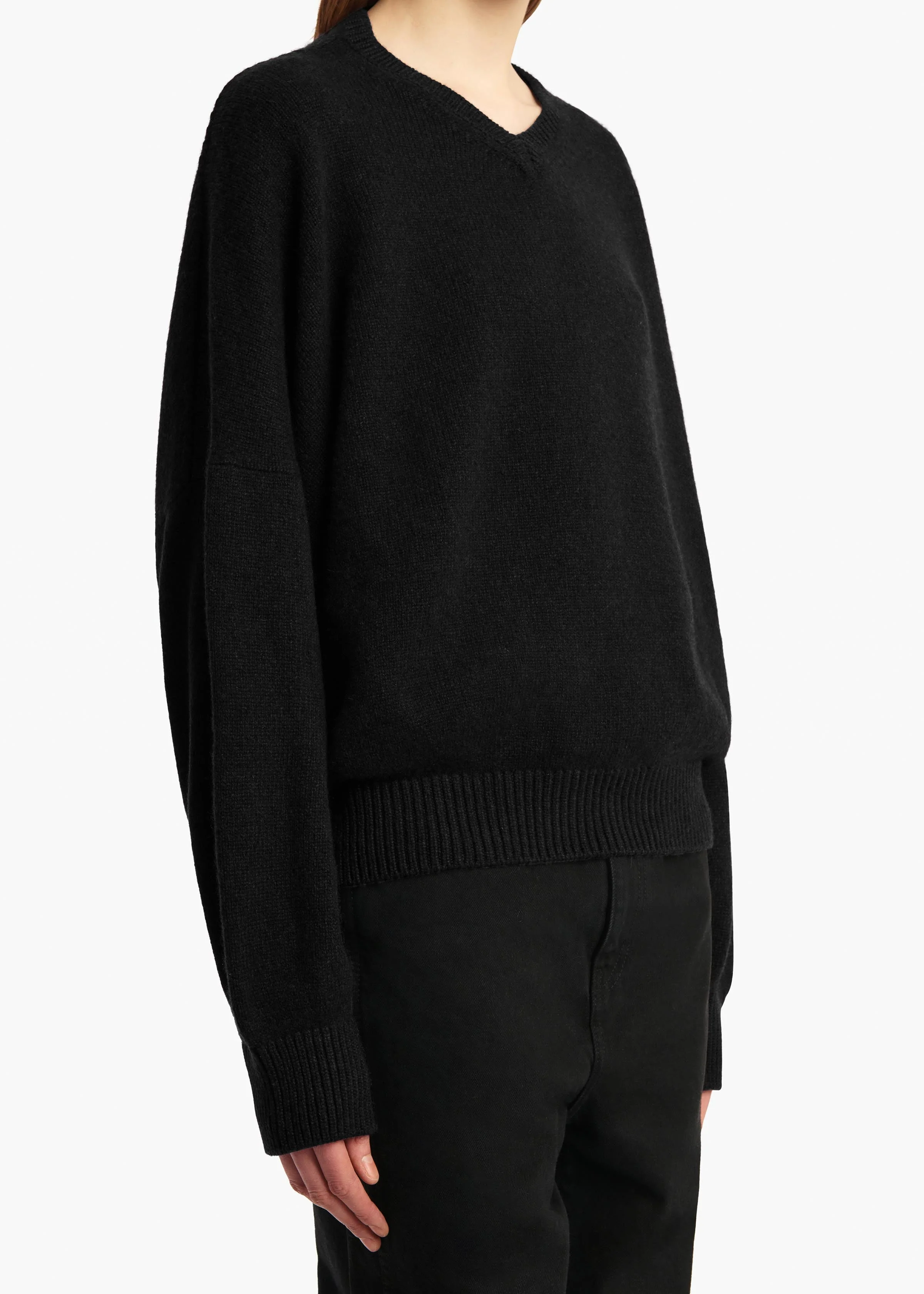 Khaite - Wolfe Sweater in Black - Image 12