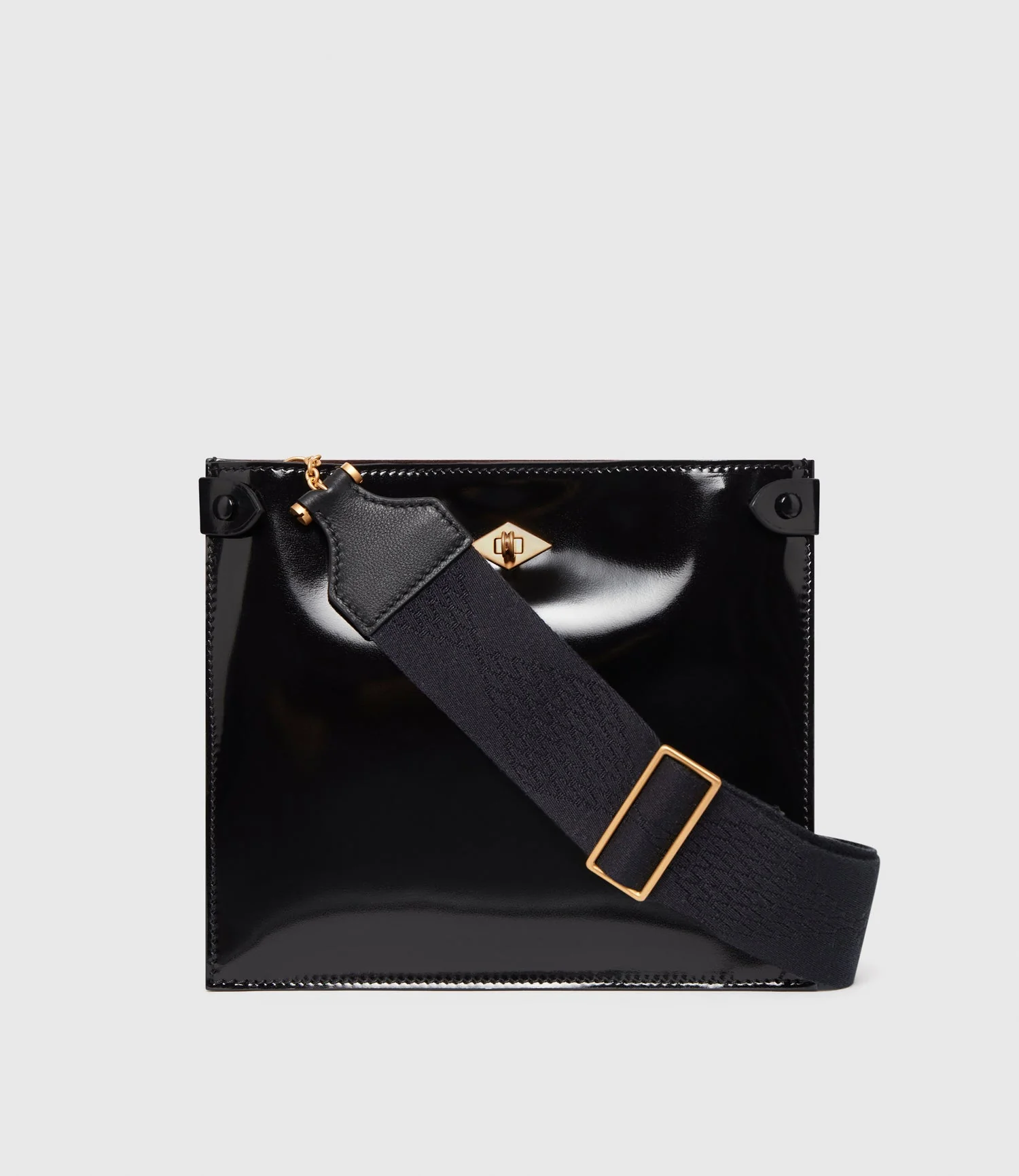 Metier - Women's Diamond Webbing Strap Black - Image 3