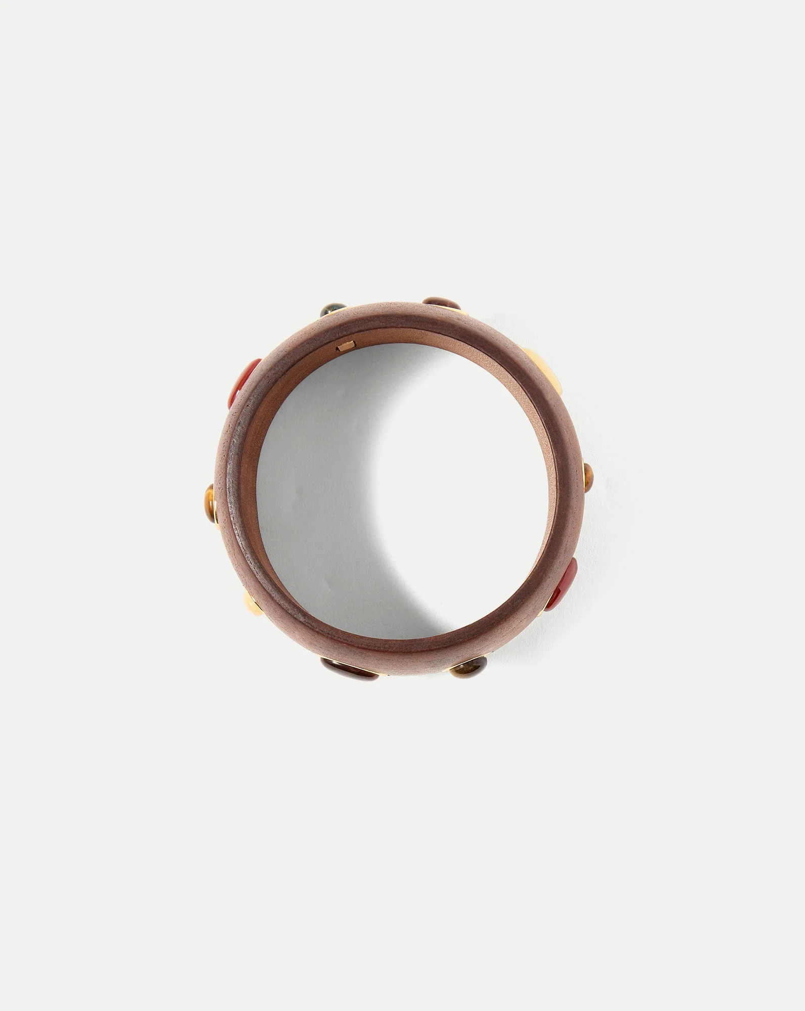 Veronica Beard - Wood Embellished Bangle