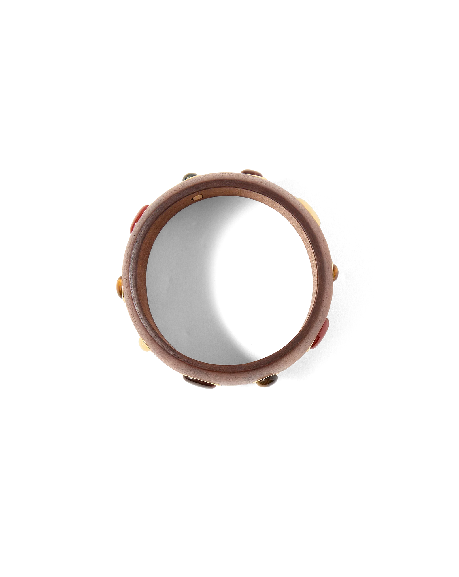 Veronica Beard - Wood Embellished Bangle - Image 4