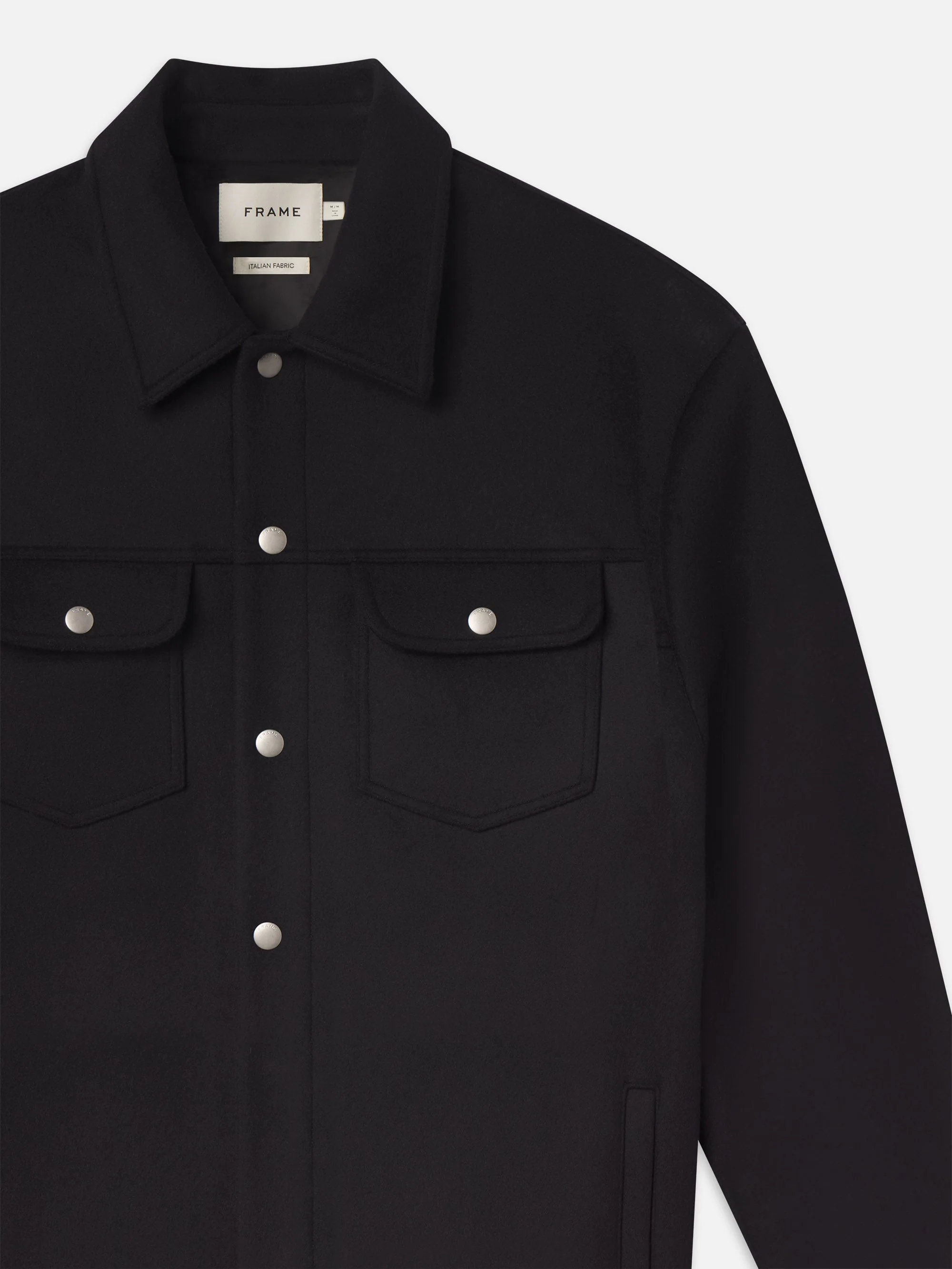 FRAME - Wool Trucker Jacket - Image 2