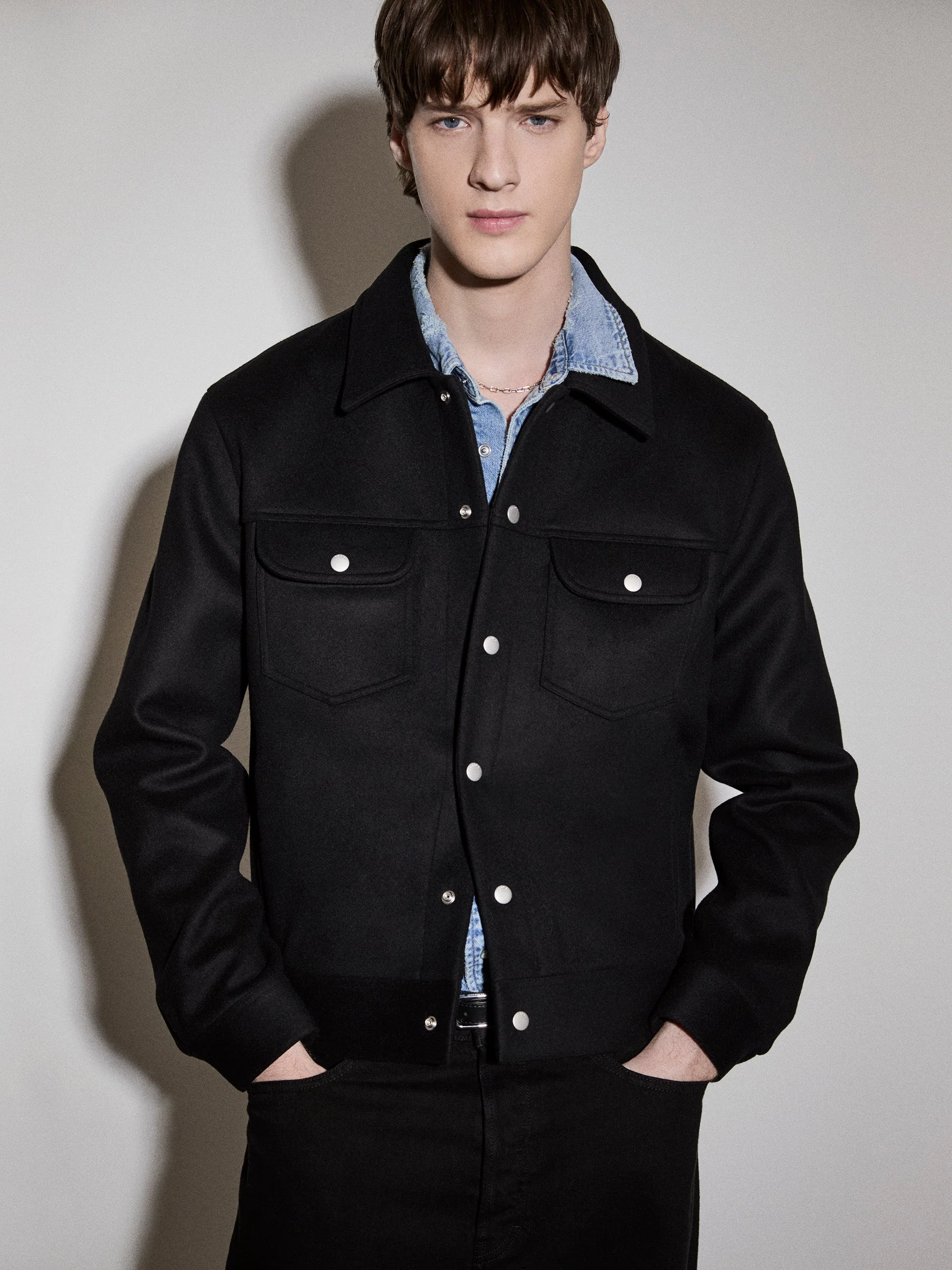 FRAME - Wool Trucker Jacket - Image 5