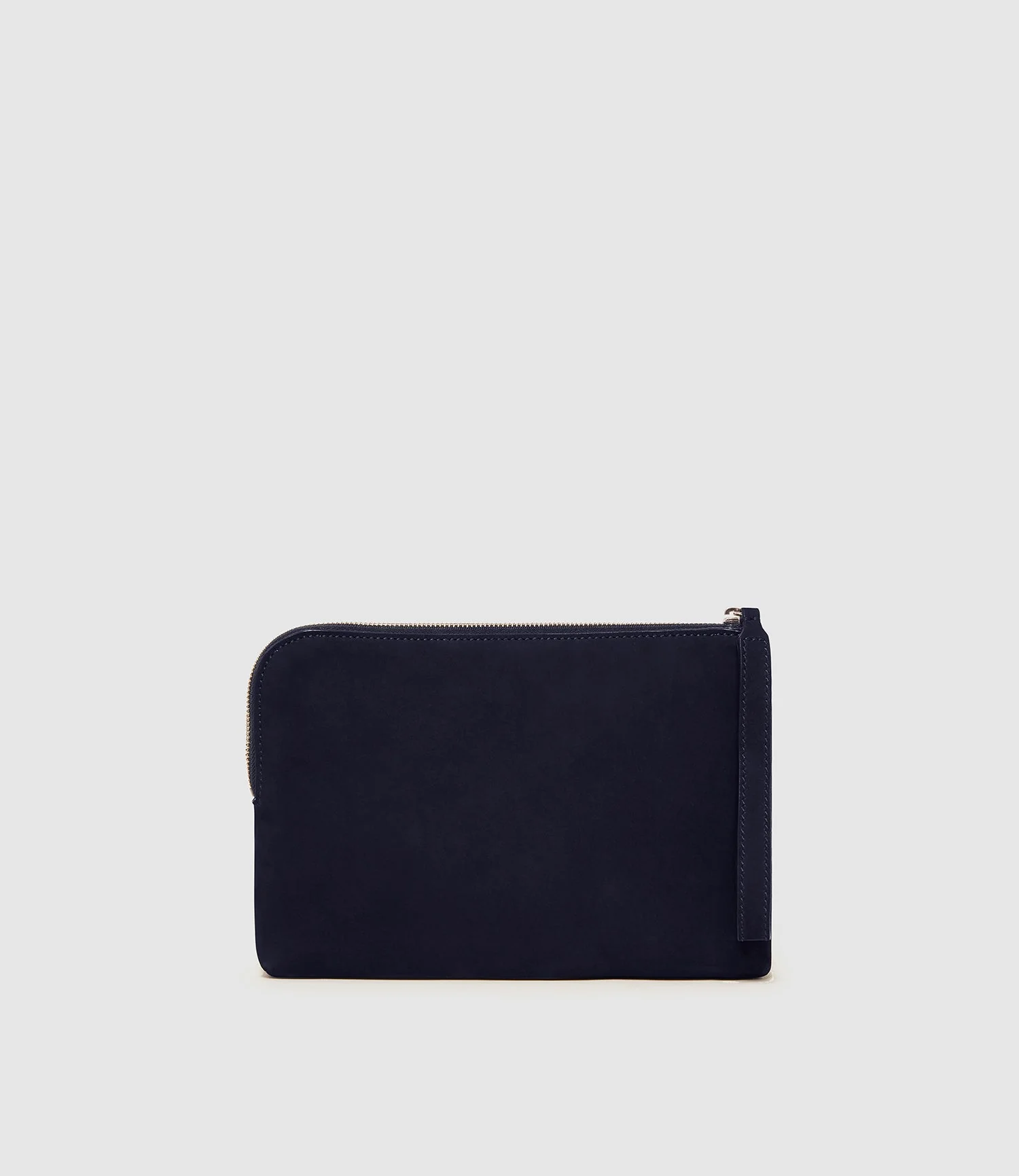 Metier - Wristlet Clutch Nubuck Navy
