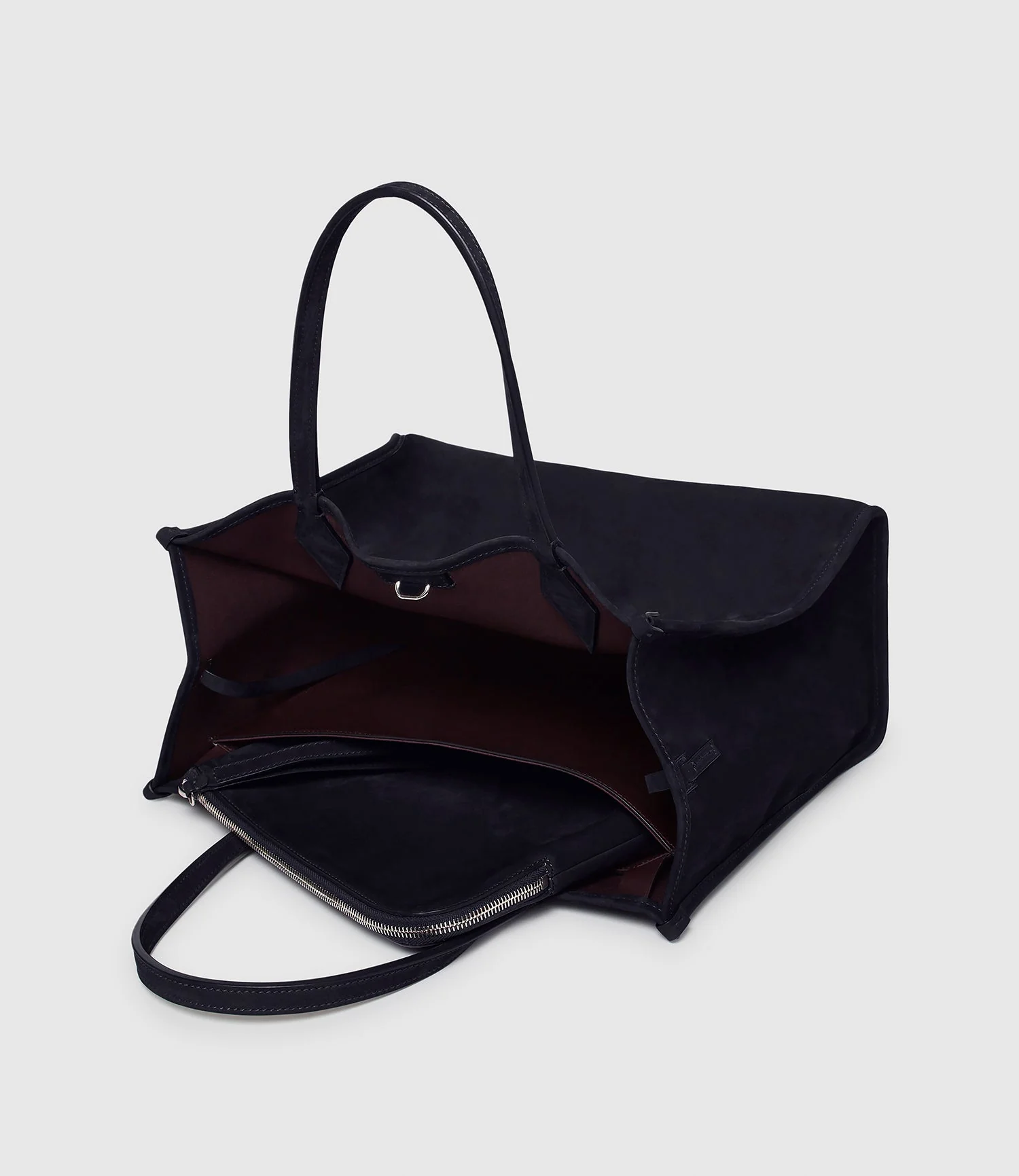 Metier - Wristlet Clutch Nubuck Navy - Image 6