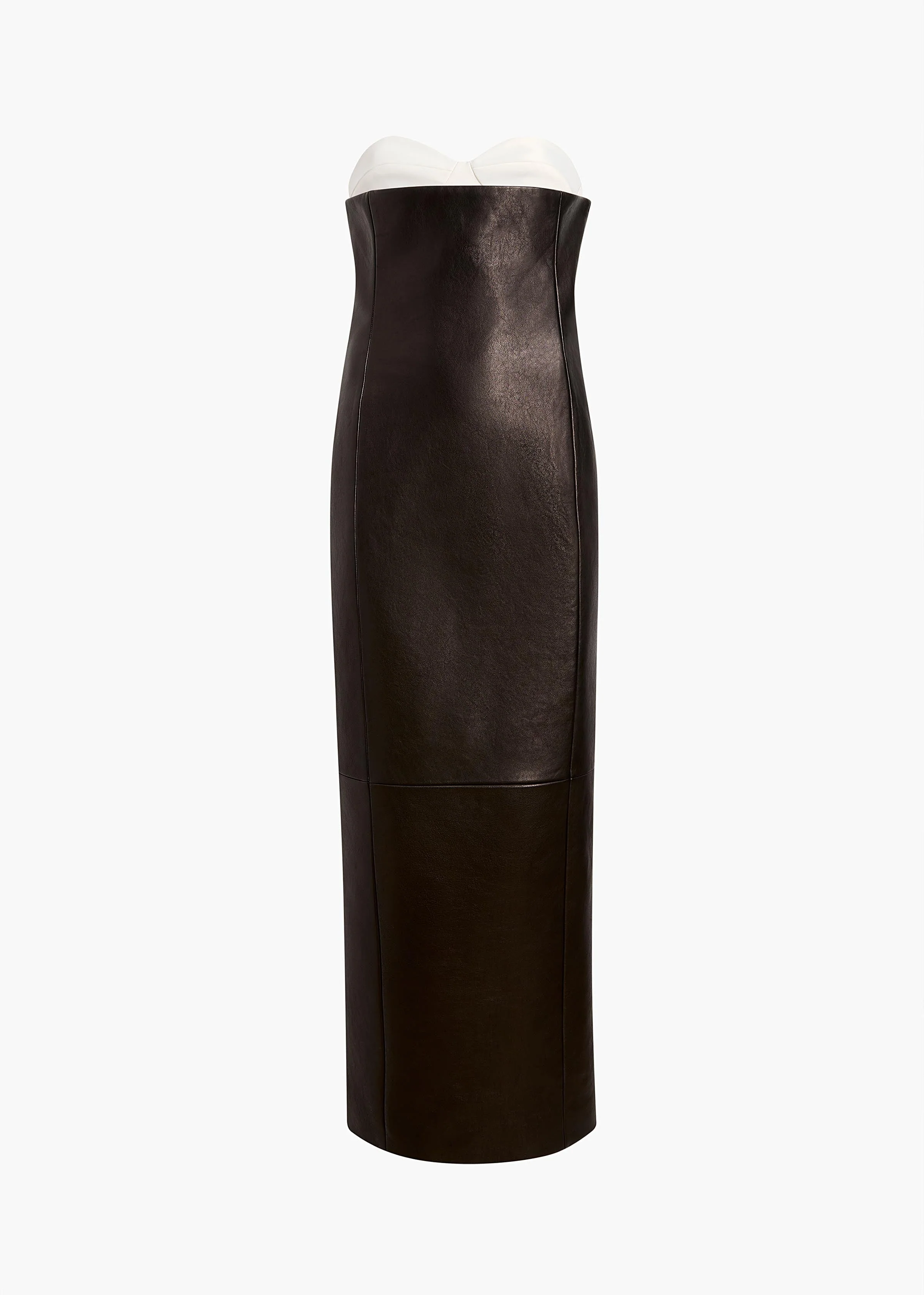 Khaite - Yael Dress in Black Leather