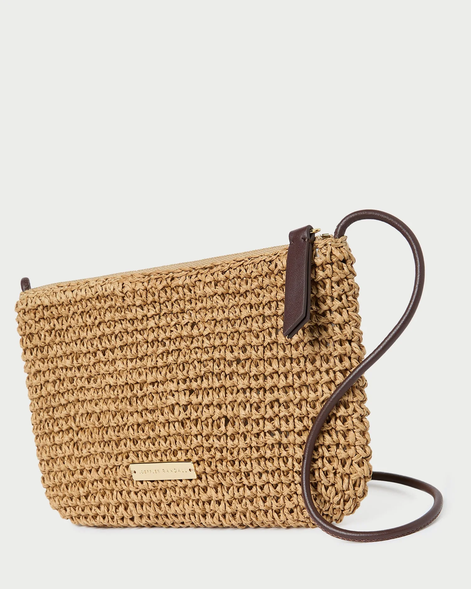 Loeffler Randall - Yasmine Brown/Espresso Crochet Crossbody - Image 2