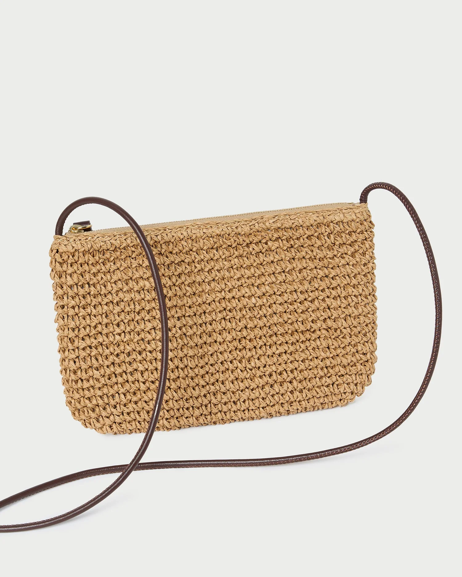 Loeffler Randall - Yasmine Brown/Espresso Crochet Crossbody - Image 3