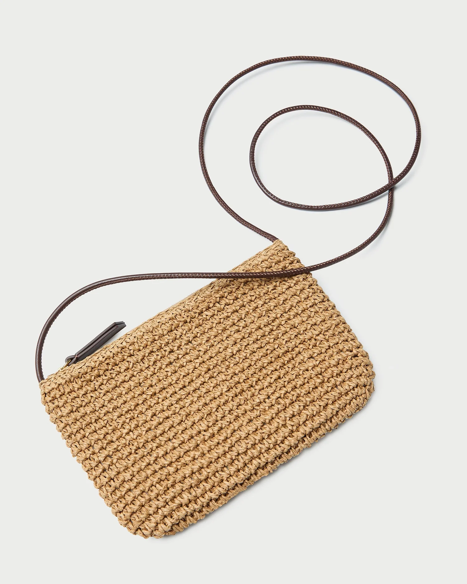 Loeffler Randall - Yasmine Brown/Espresso Crochet Crossbody - Image 4