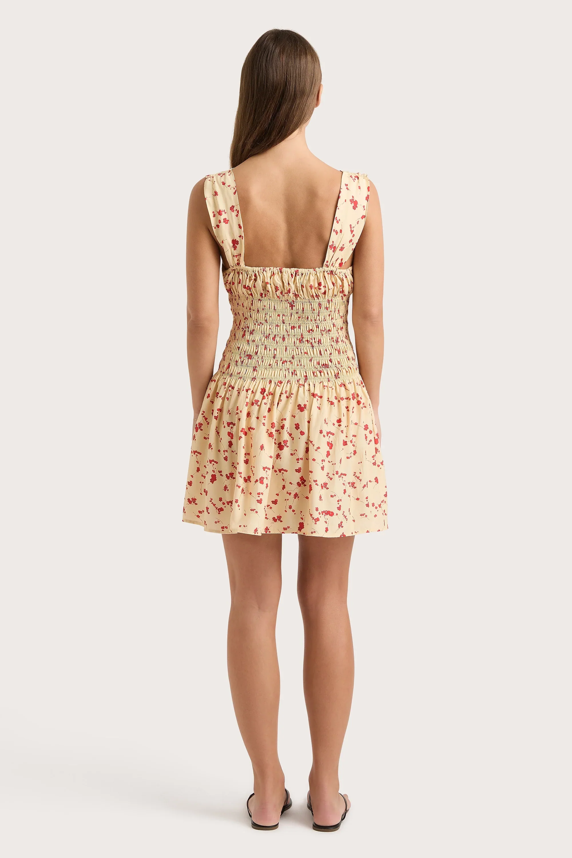 Faithfull - Yerres Mini Dress Blossom Yellow - Final Sale - Image 4