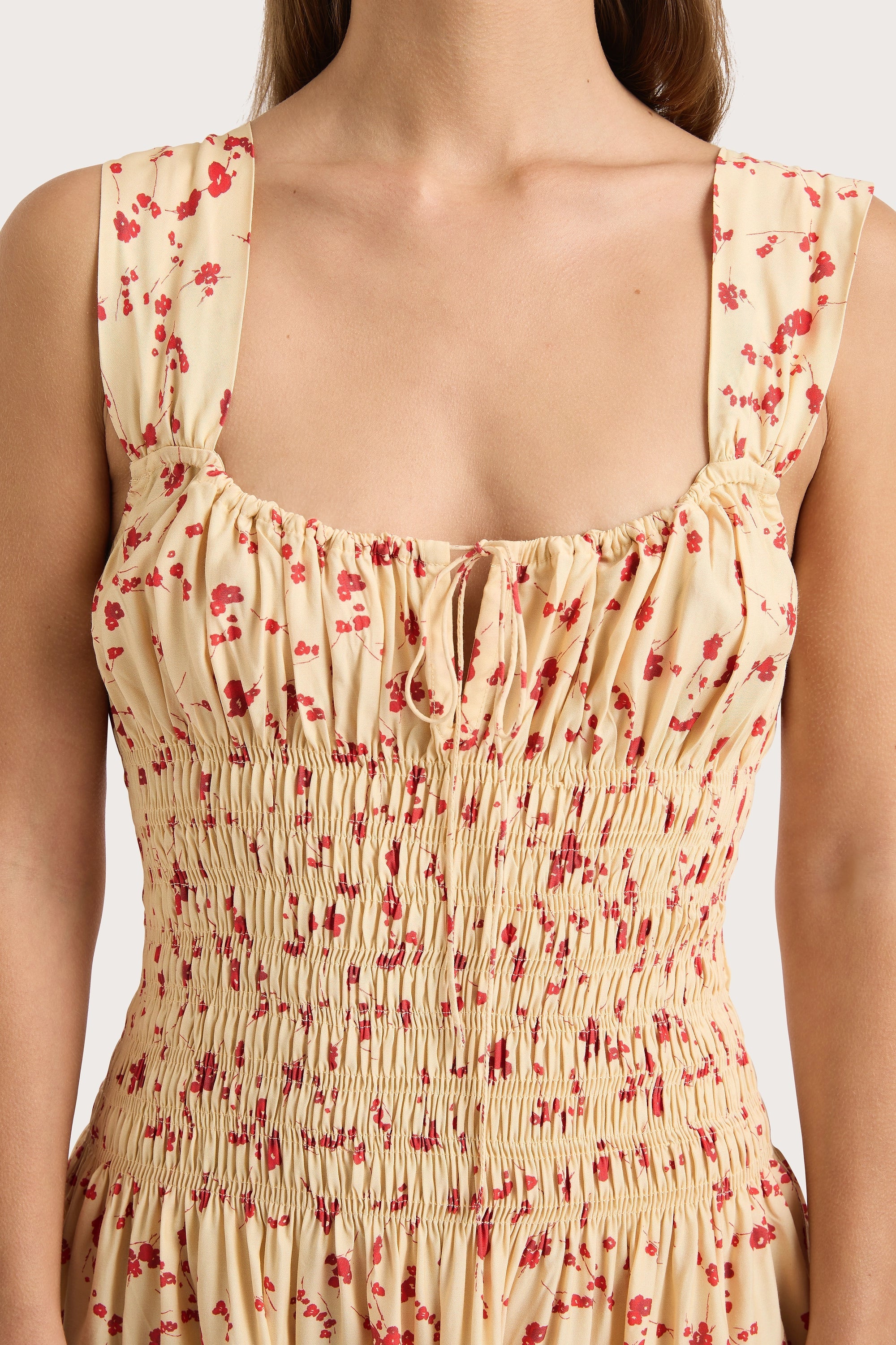 Faithfull - Yerres Mini Dress Blossom Yellow - Final Sale - Image 5