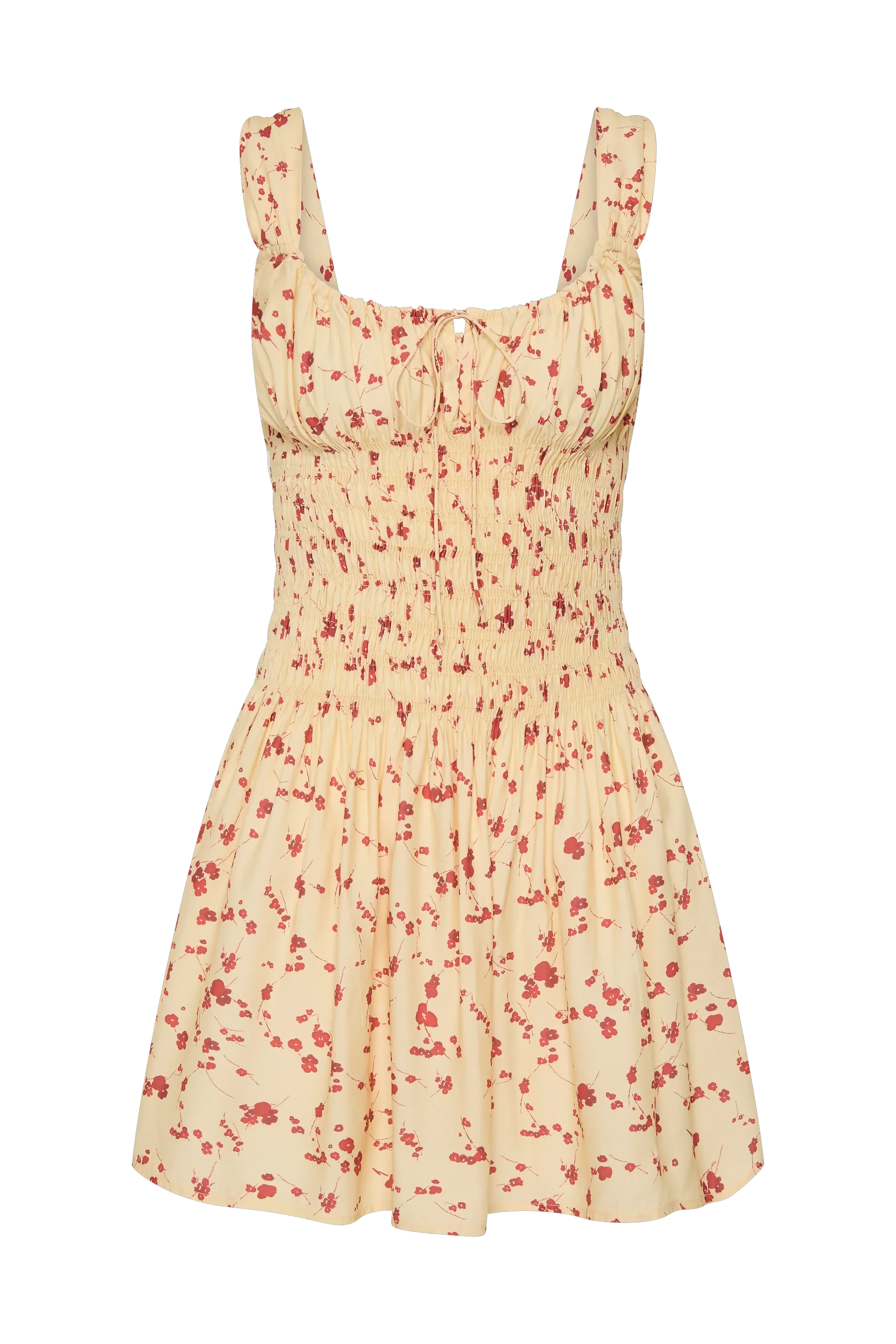 Faithfull - Yerres Mini Dress Blossom Yellow - Final Sale - Image 7