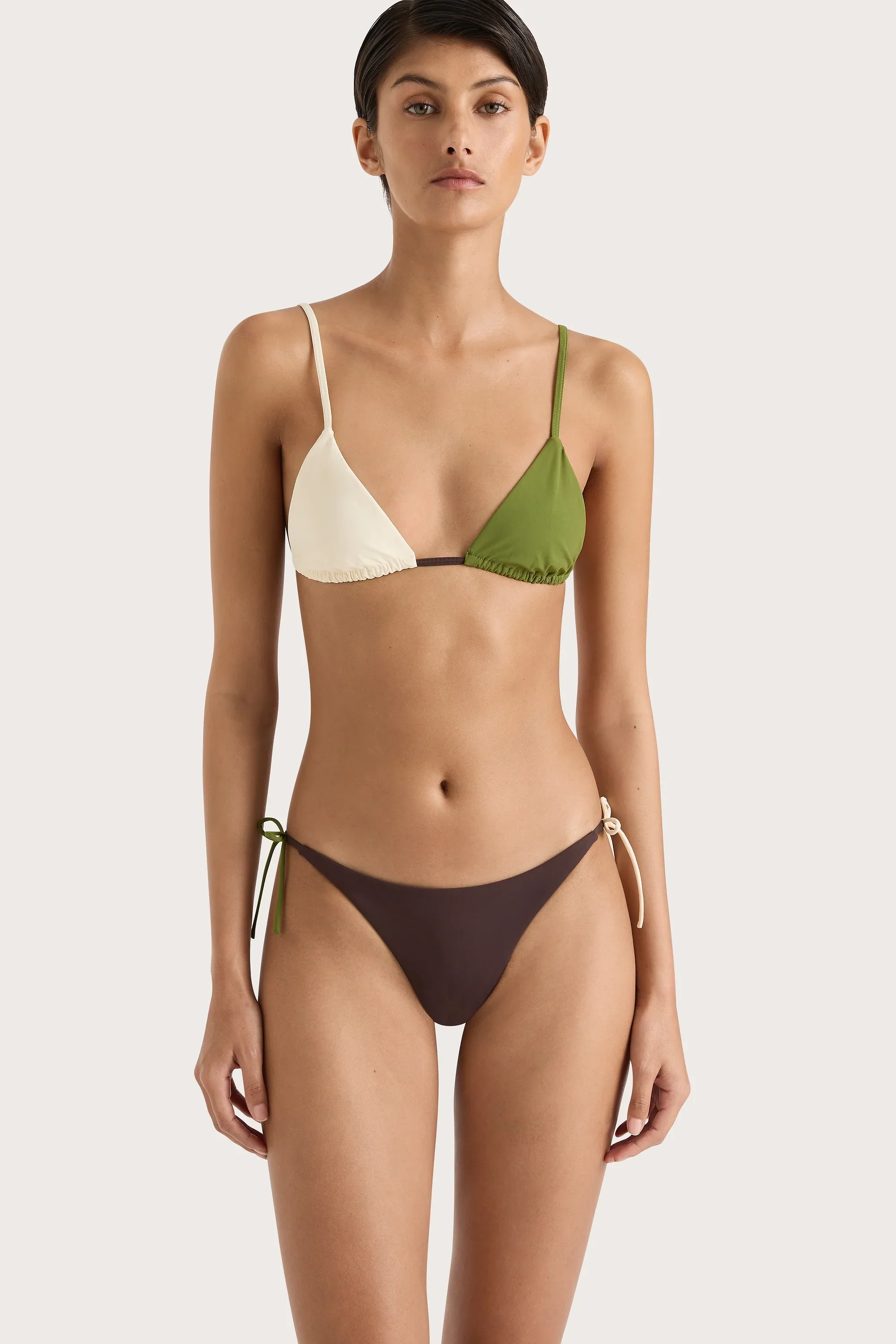 Faithfull - Yeva Bikini Bottom Verte Multi - Final Sale - Image 5