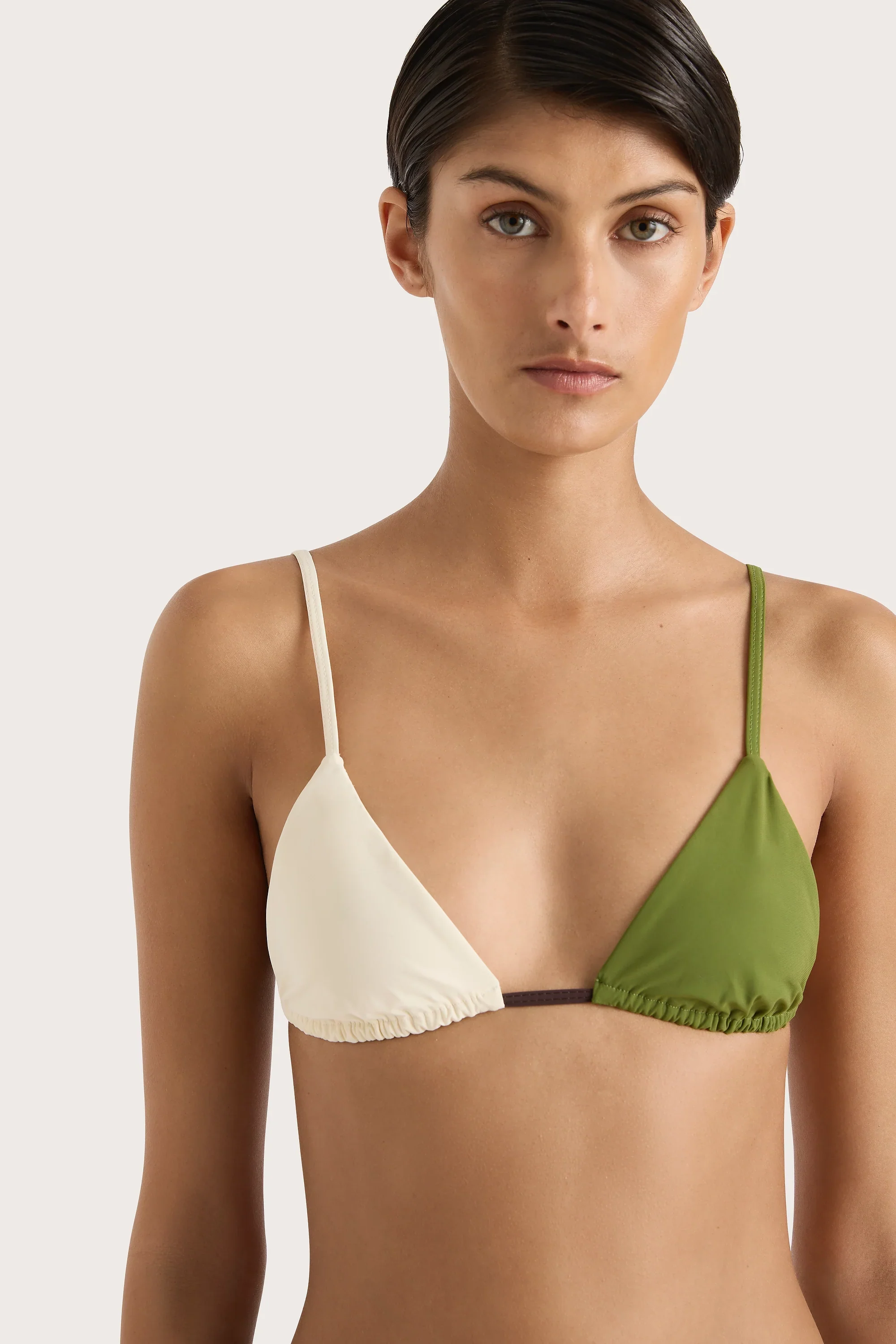 Faithfull - Yeva Bikini Top Verte Multi - Final Sale - Image 2