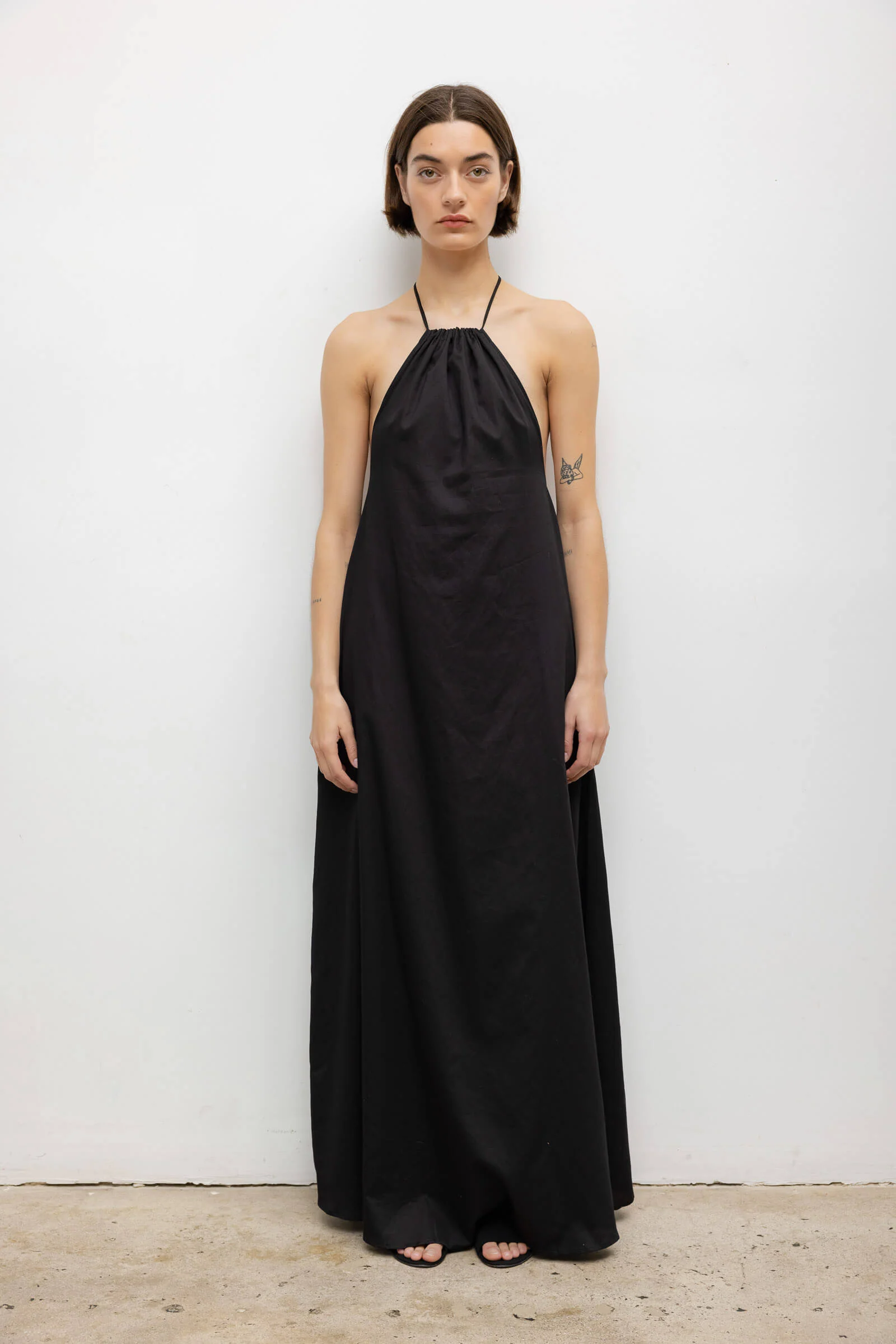 Leset - Yoko Halter Maxi Dress