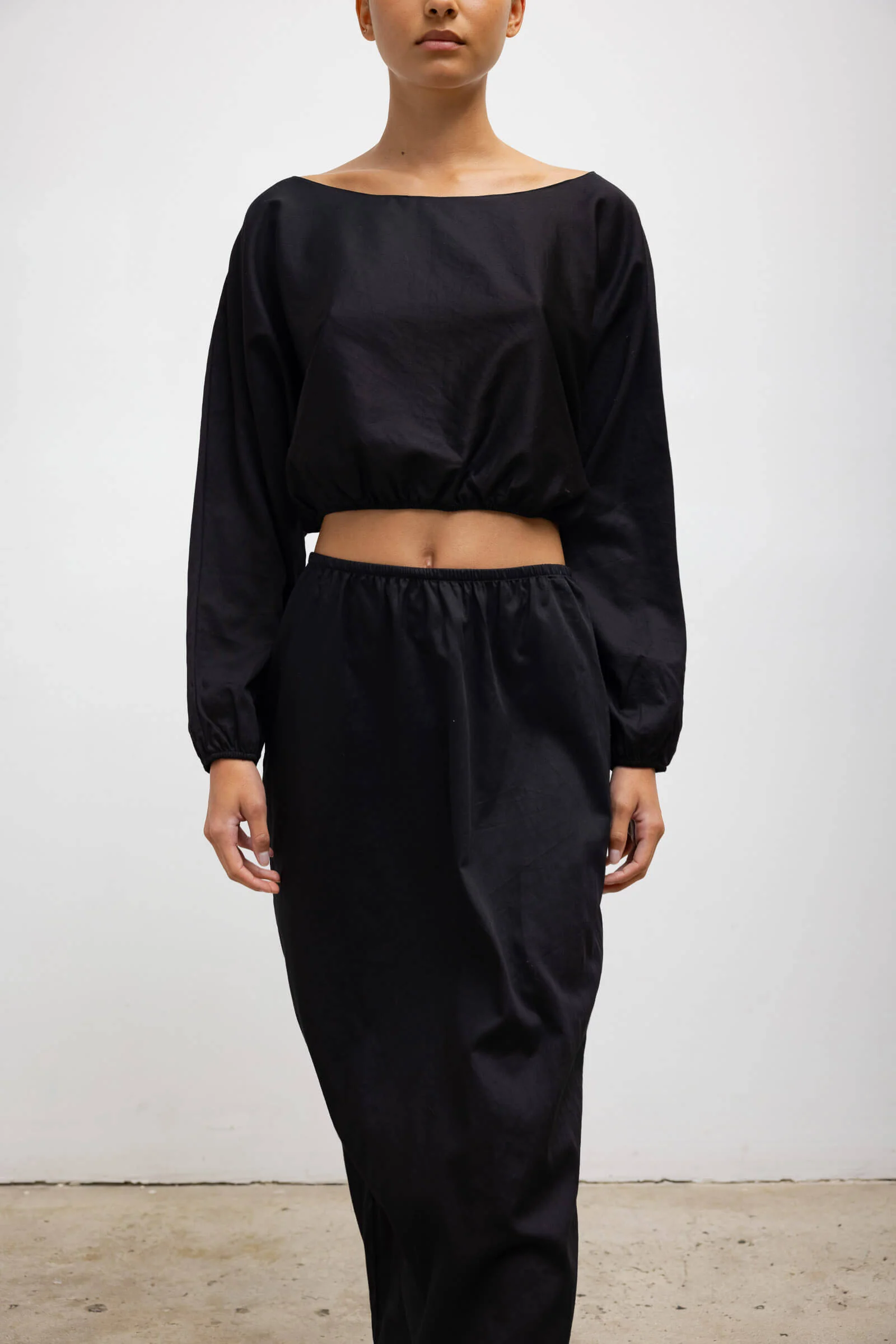Leset - Yoko Long Sleeve Blouson Top - Image 5