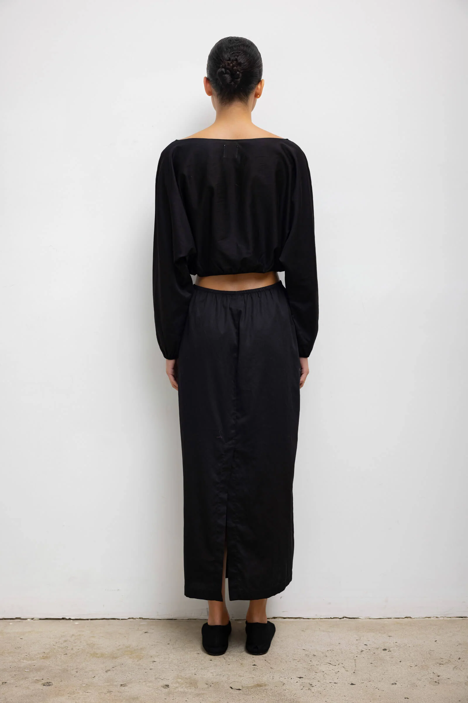 Leset - Yoko Long Sleeve Blouson Top - Image 7