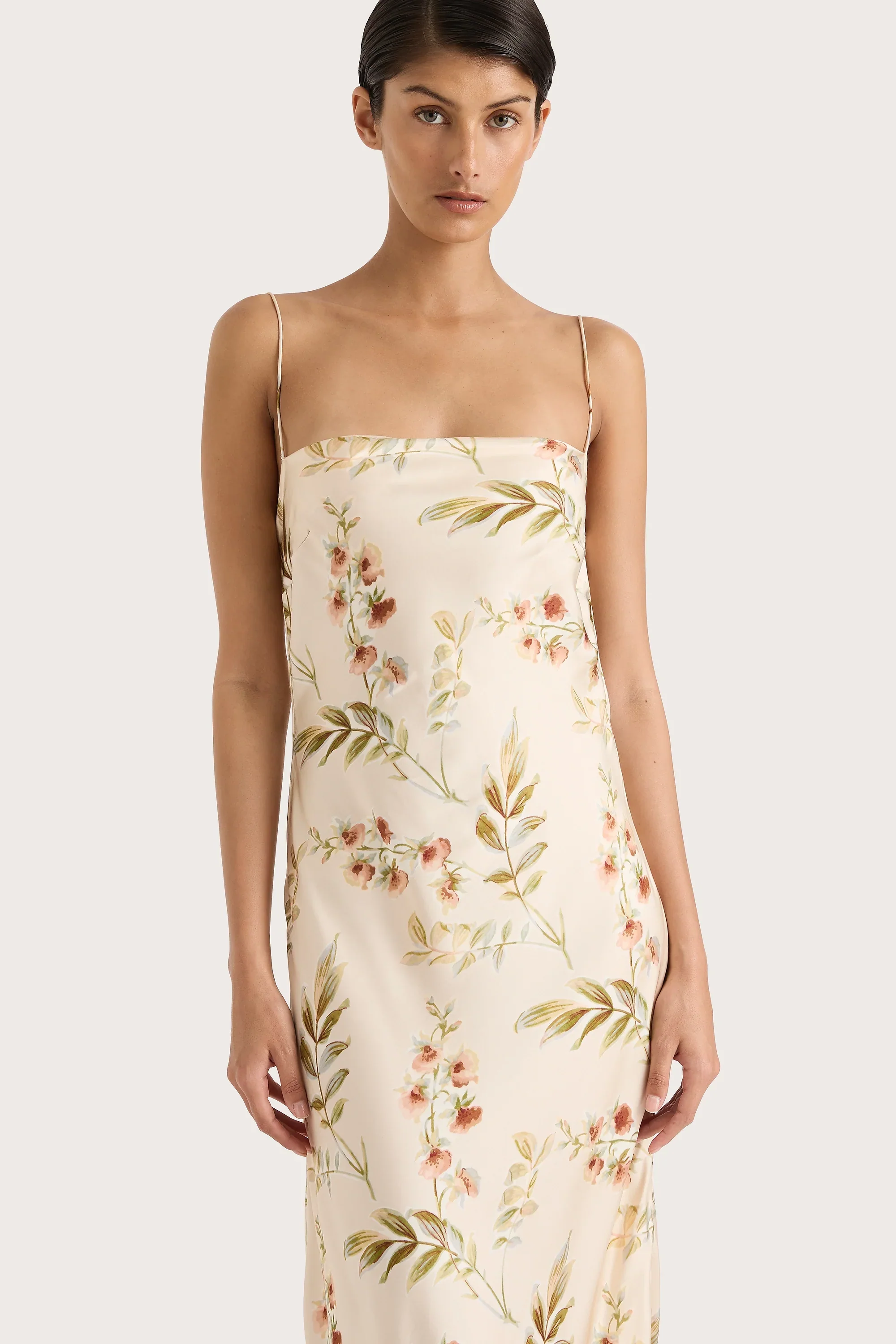 Faithfull - Yolaine Midi Dress Jardin Floral Blush - Final Sale - Image 3