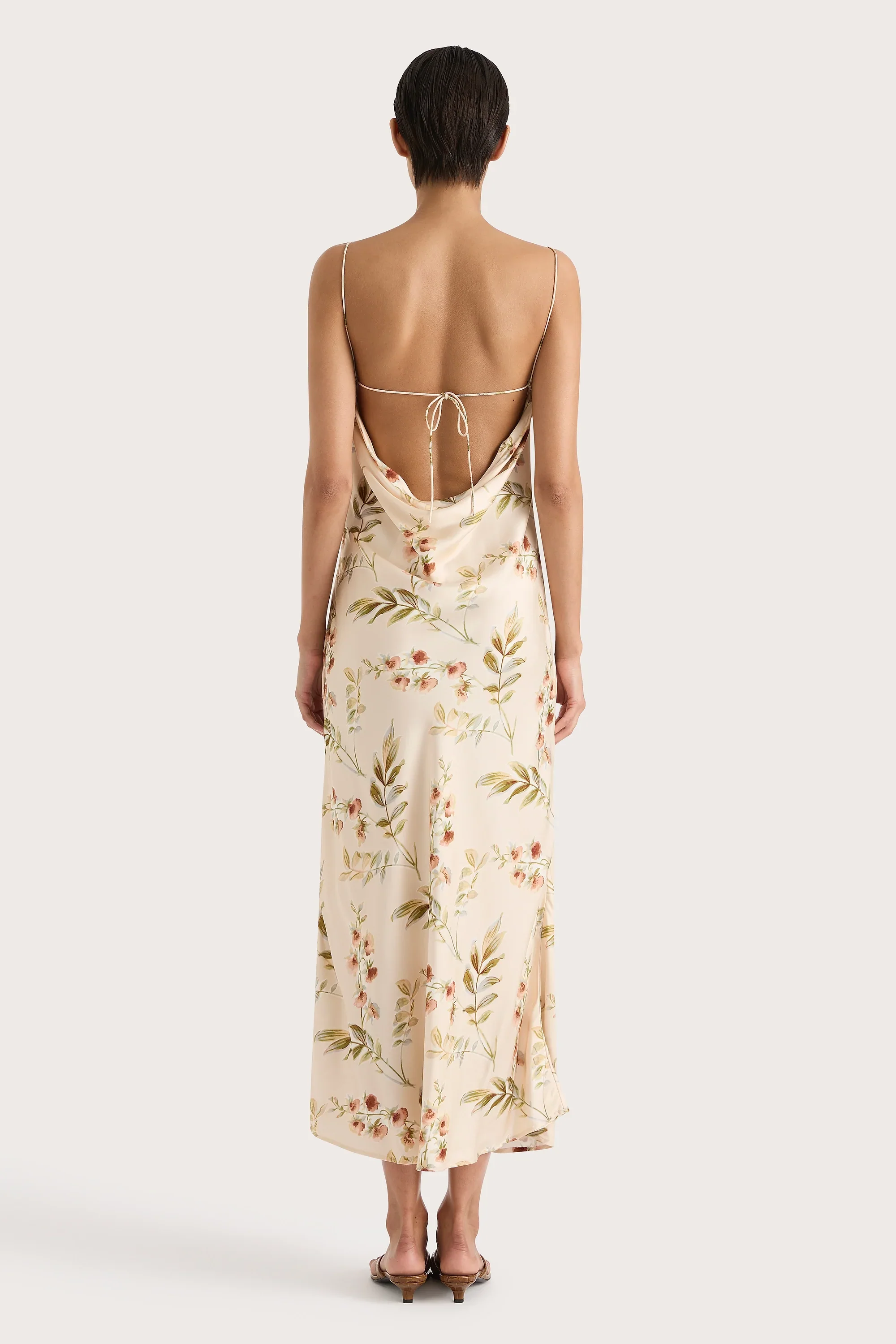 Faithfull - Yolaine Midi Dress Jardin Floral Blush - Final Sale - Image 5