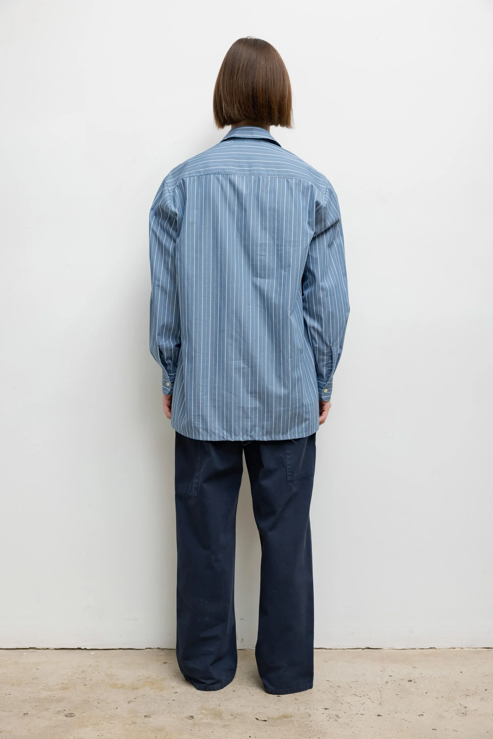 Leset - Yoshi Stripe Classic Oversized Button Down - Image 5