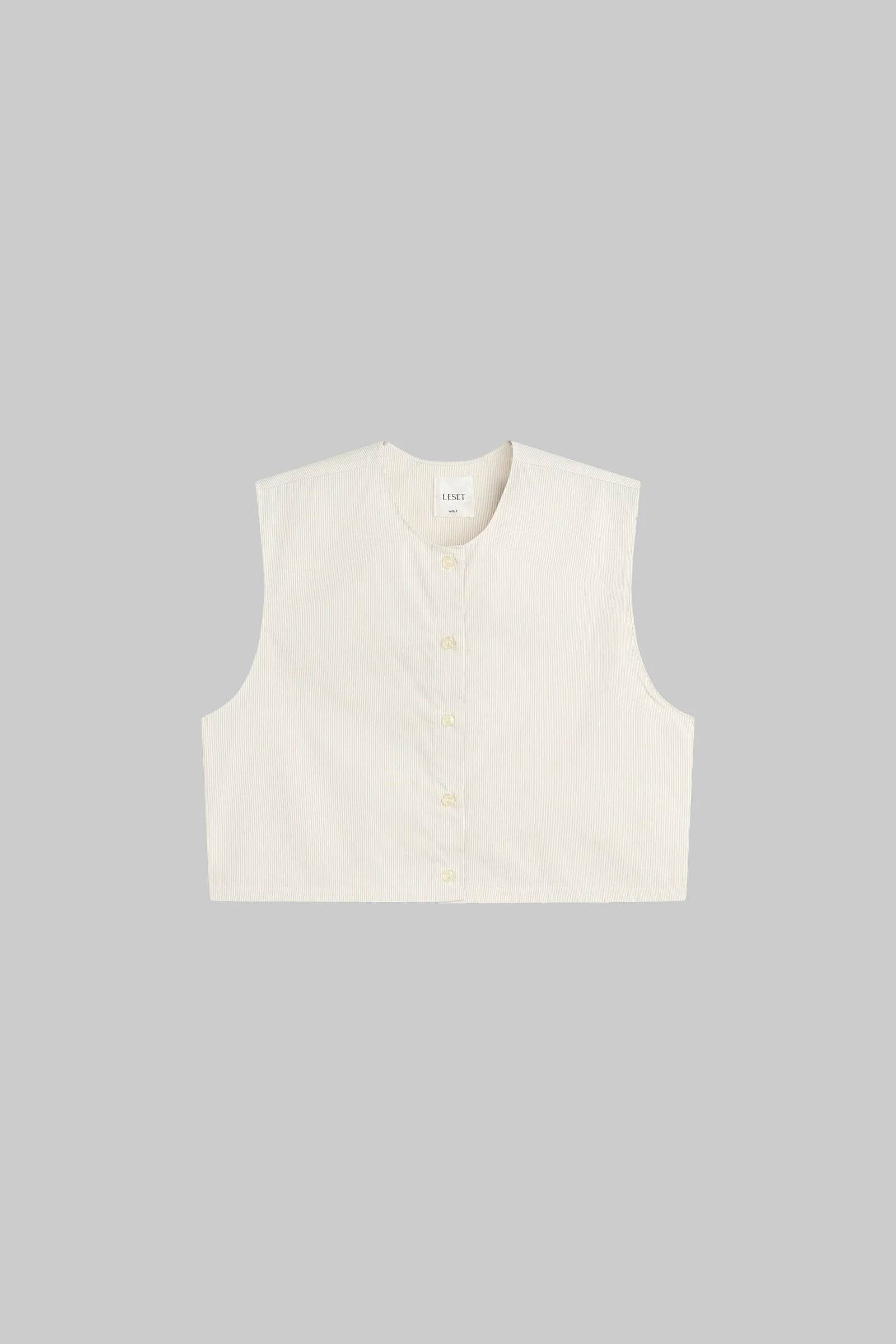Leset - Yoshi Crewneck Vest - Image 2