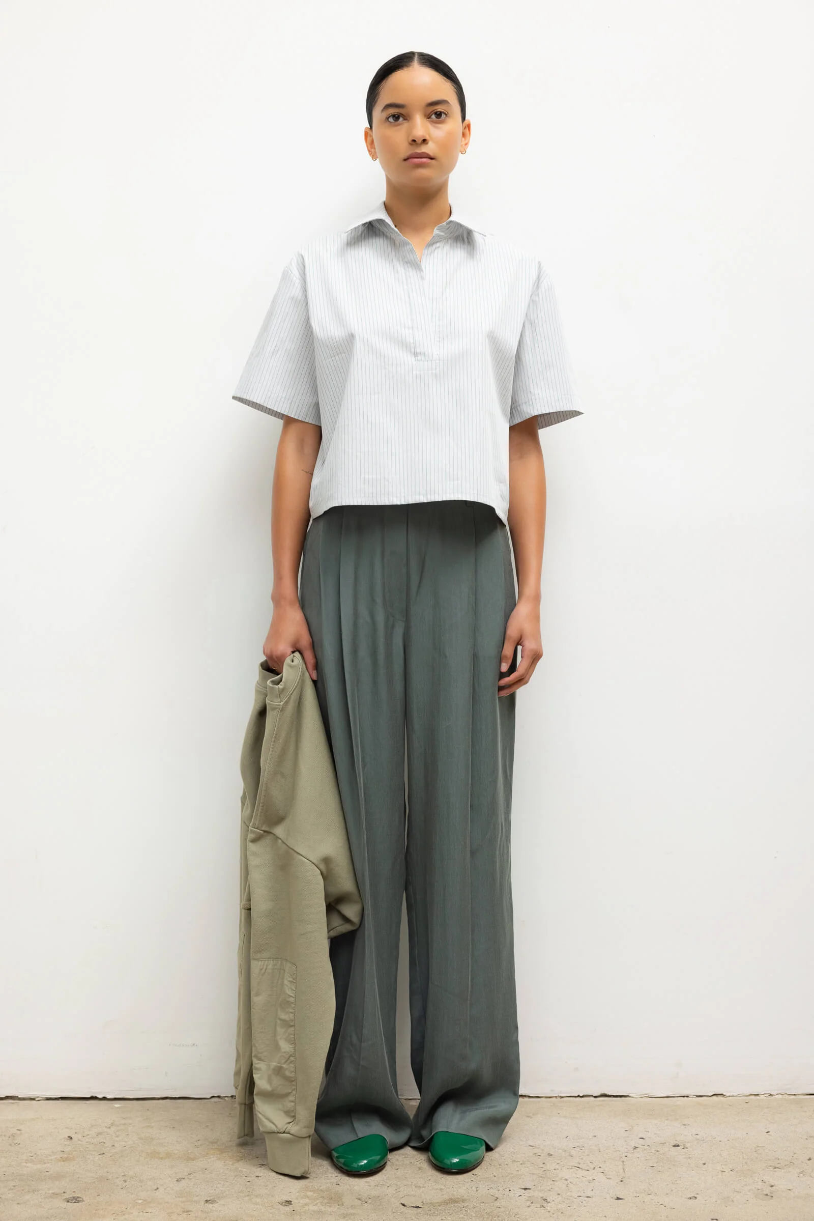 Leset - Yoshi Stripe Short Sleeve Polo - Image 3