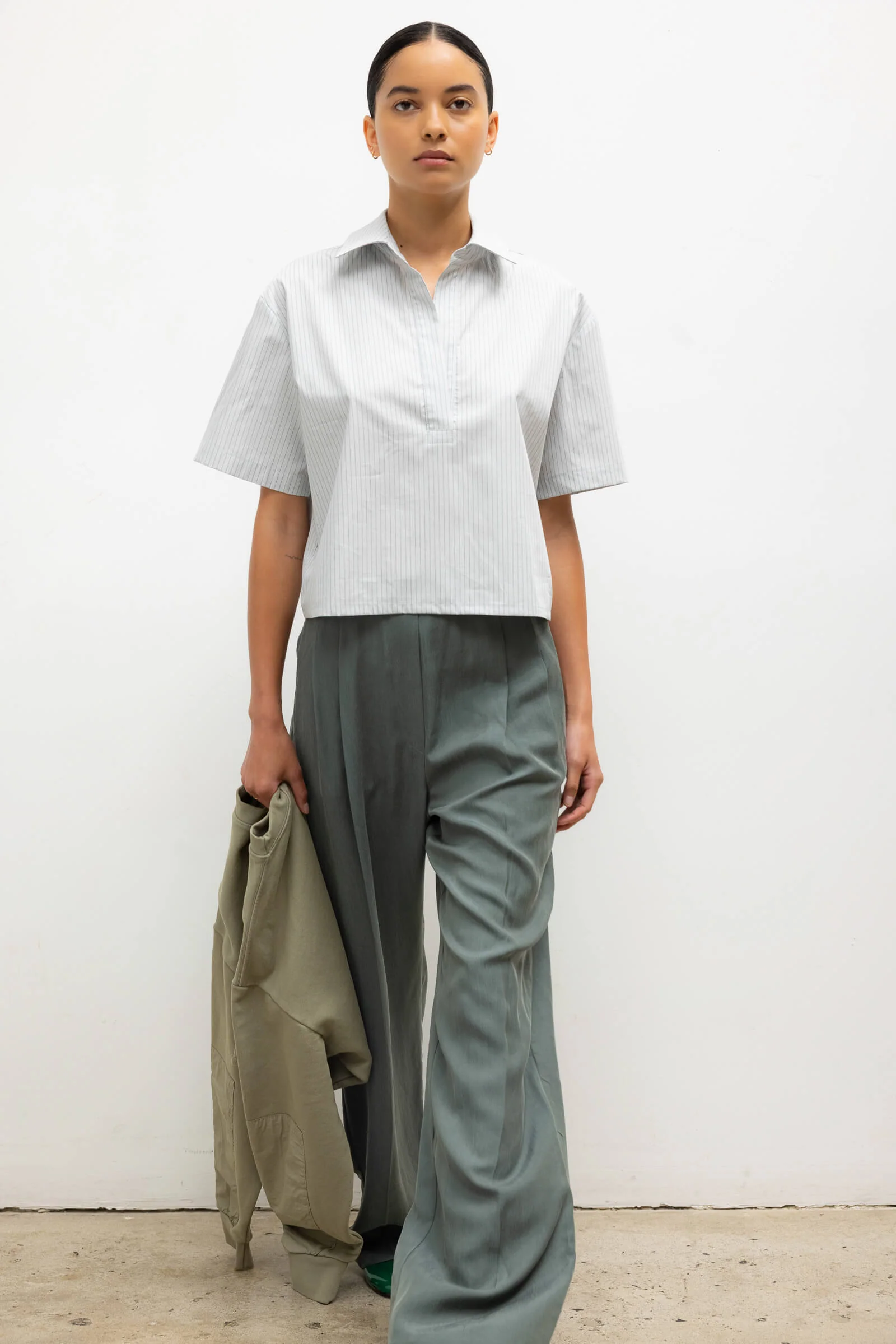 Leset - Yoshi Stripe Short Sleeve Polo - Image 4