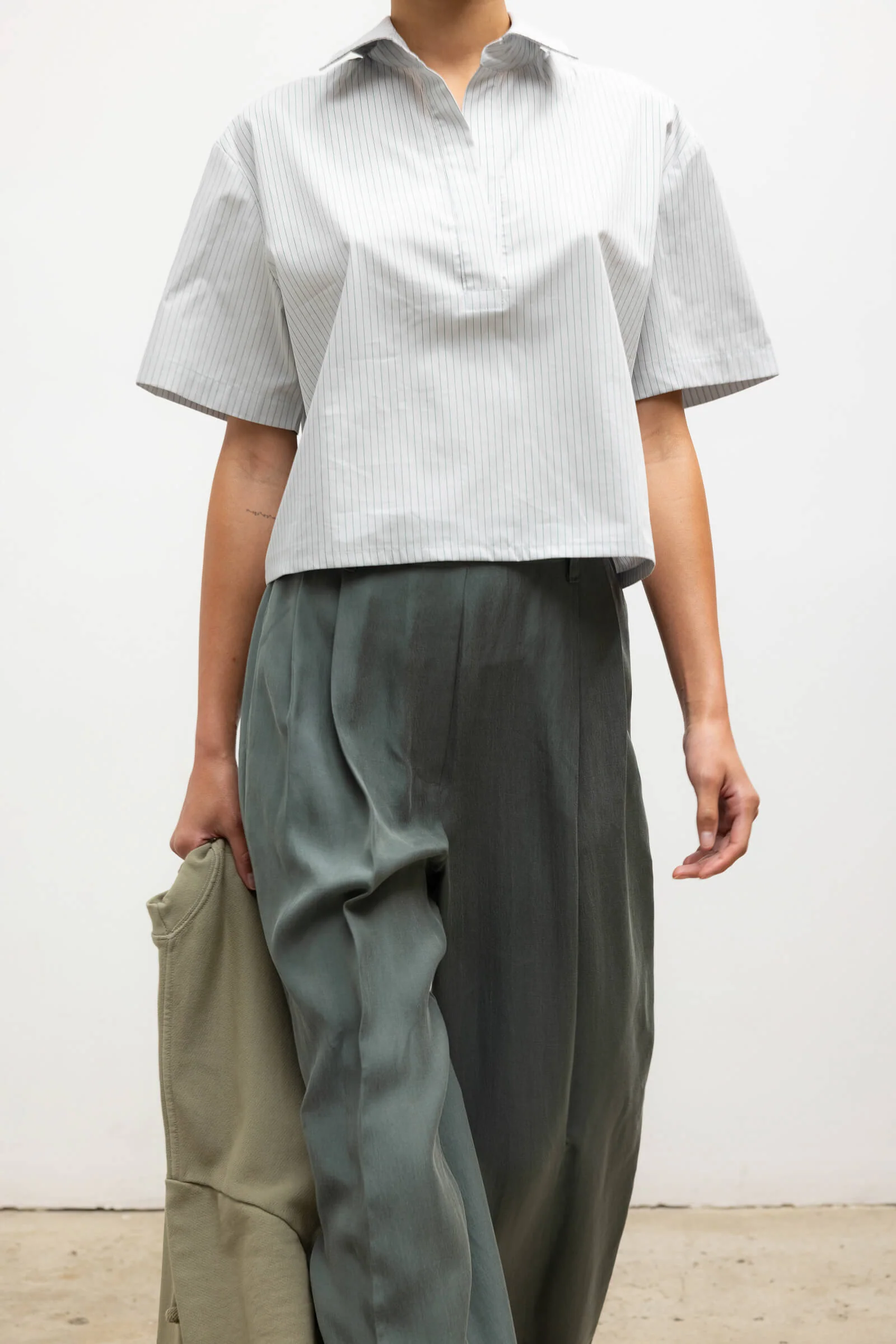 Leset - Yoshi Stripe Short Sleeve Polo - Image 5