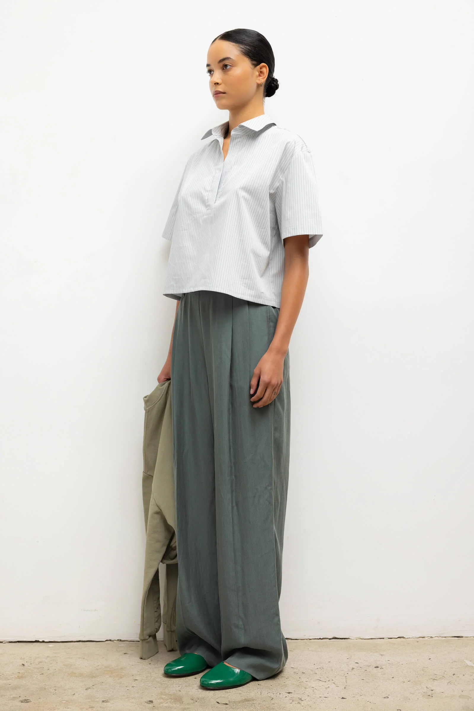 Leset - Yoshi Stripe Short Sleeve Polo - Image 6