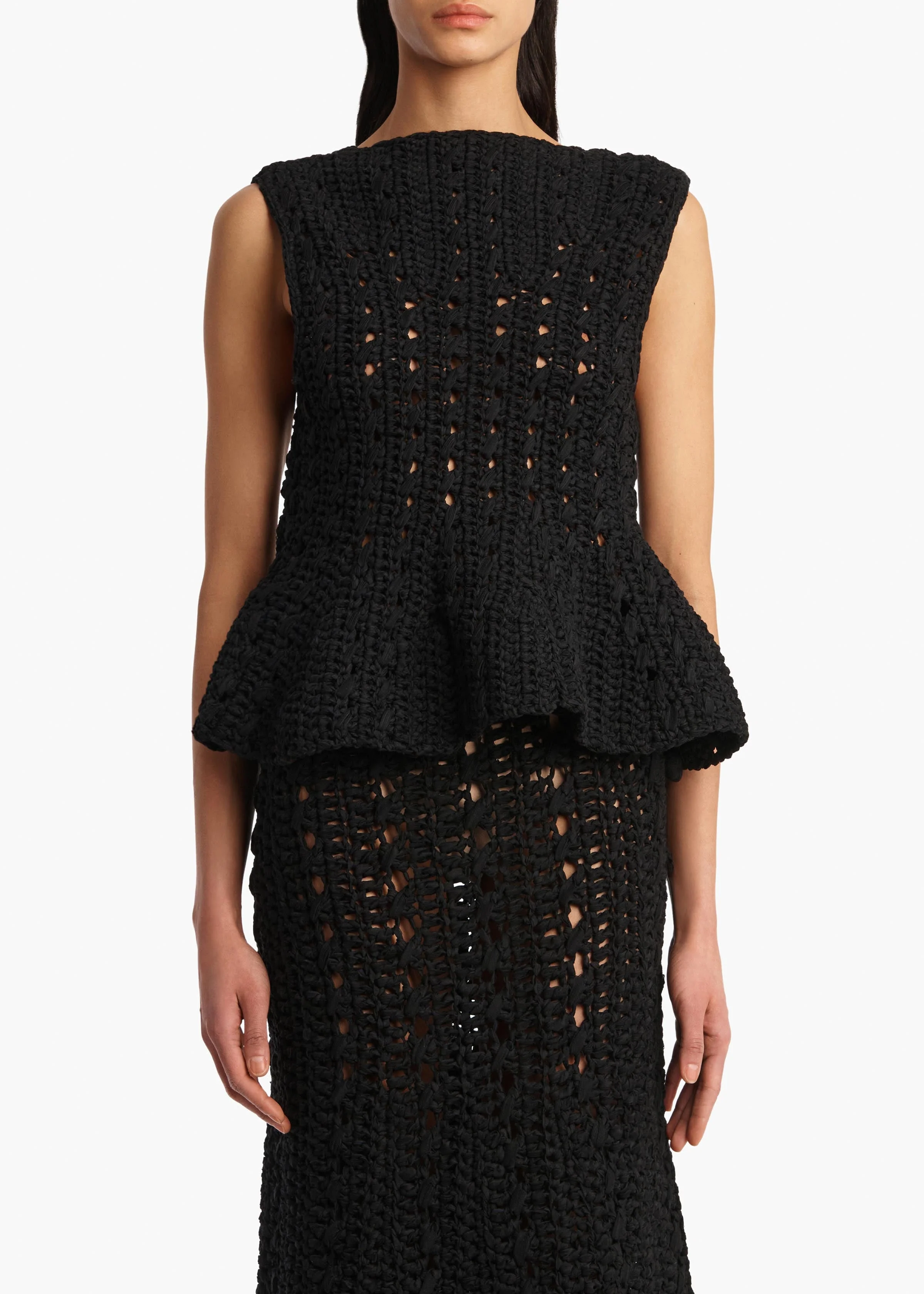 Khaite - Yuka Top in Black - Image 10