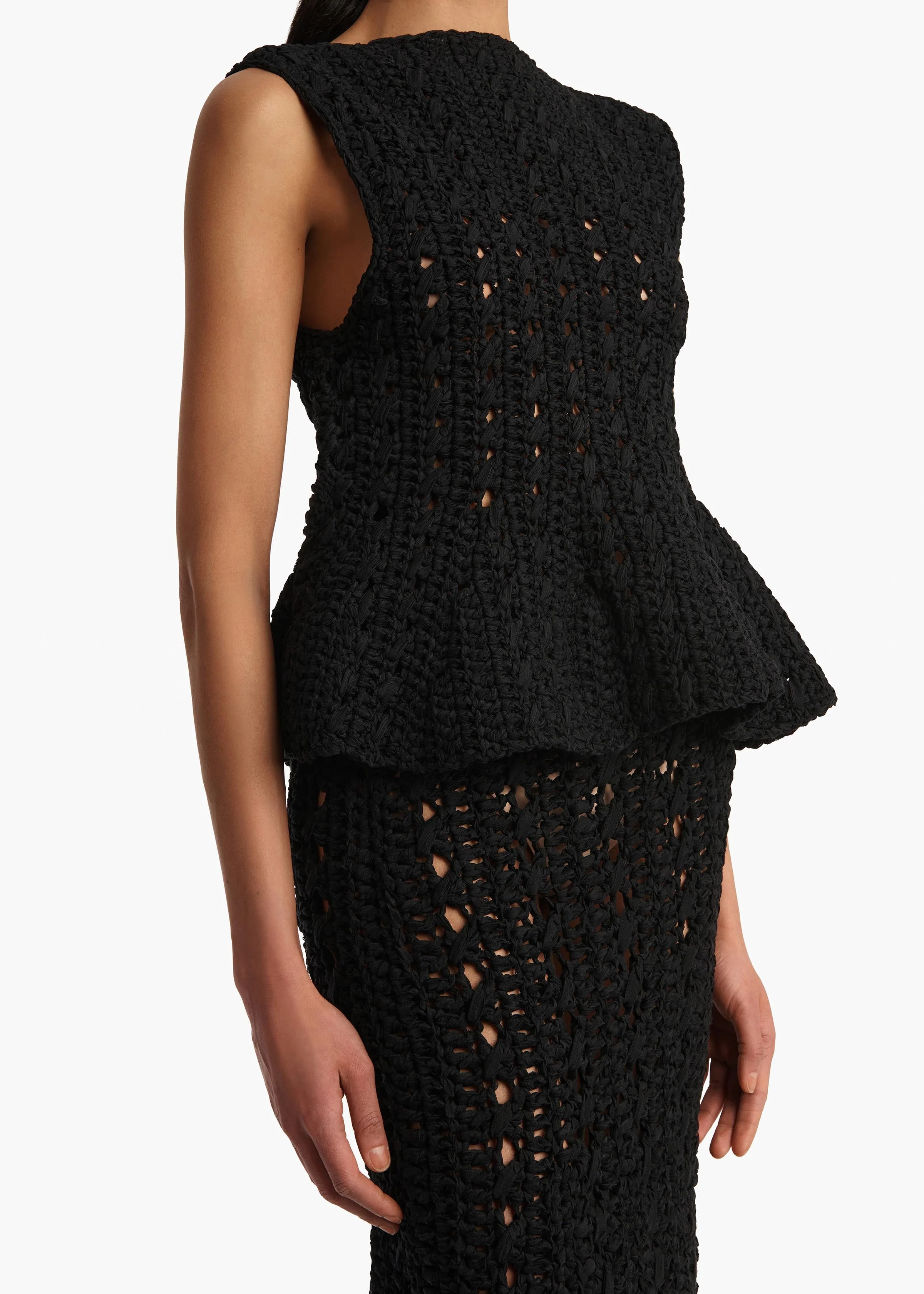 Khaite - Yuka Top in Black - Image 5